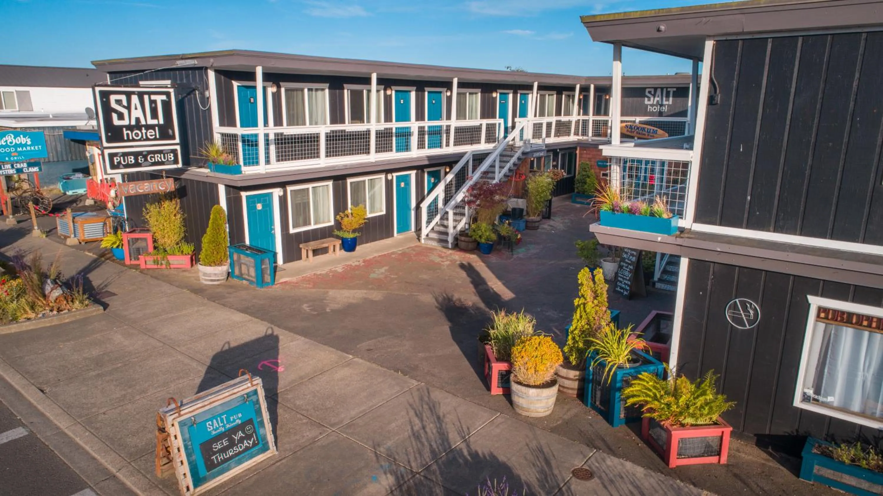 Property building in Salt Hotel & Pub