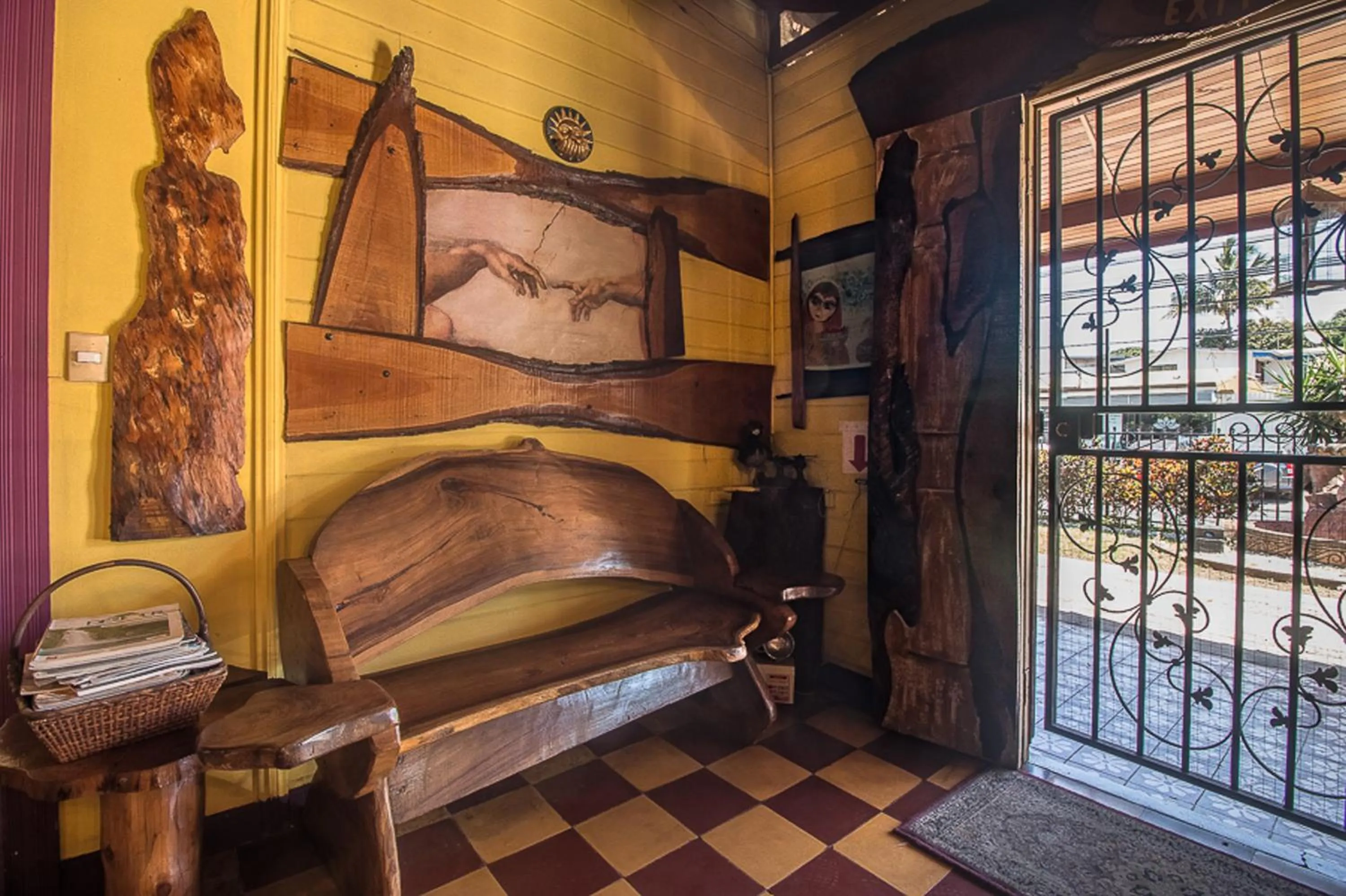 Bed in Casa Antigua Hotel