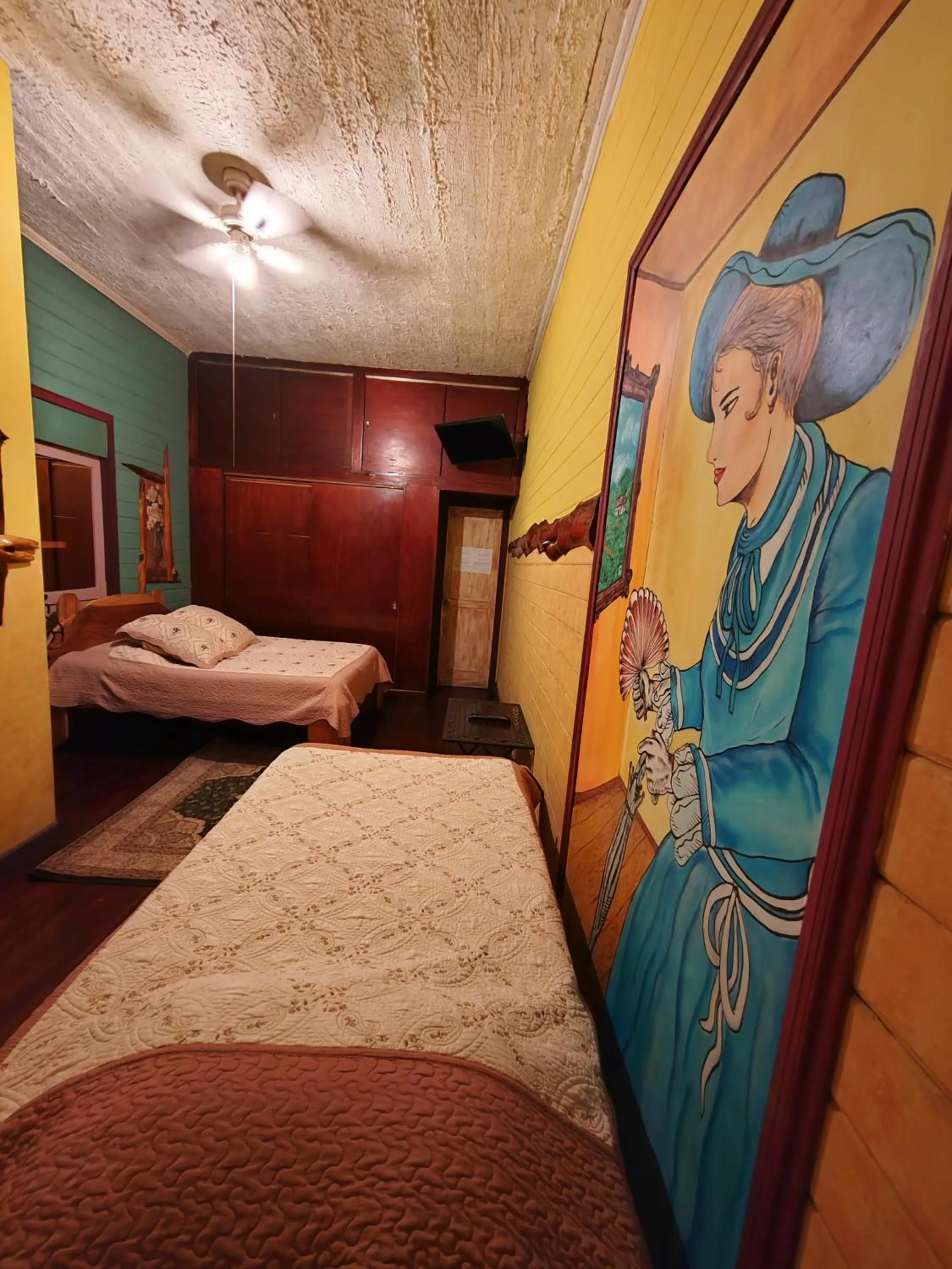 Bed in Casa Antigua Hotel