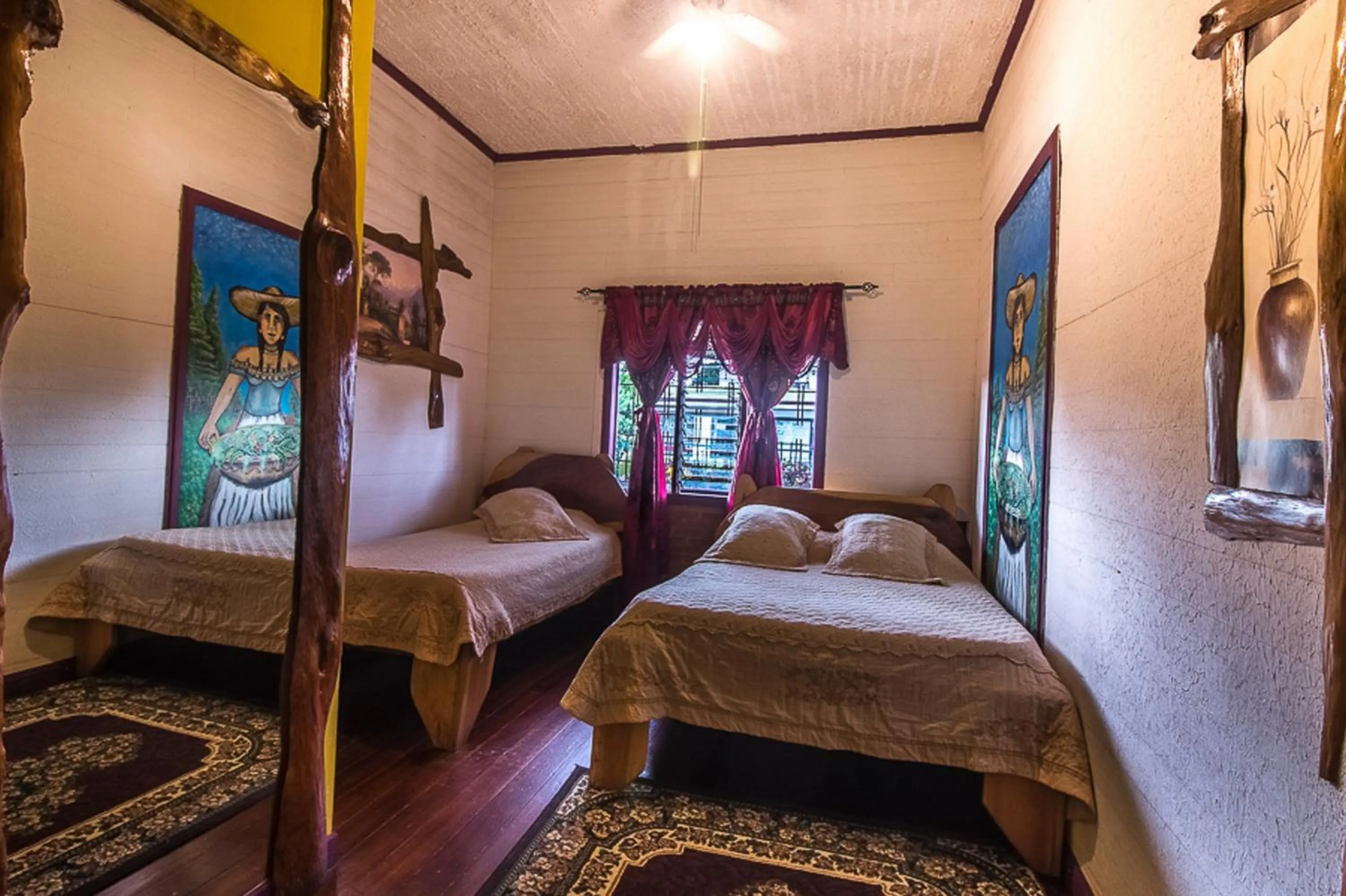 Bed in Casa Antigua Hotel