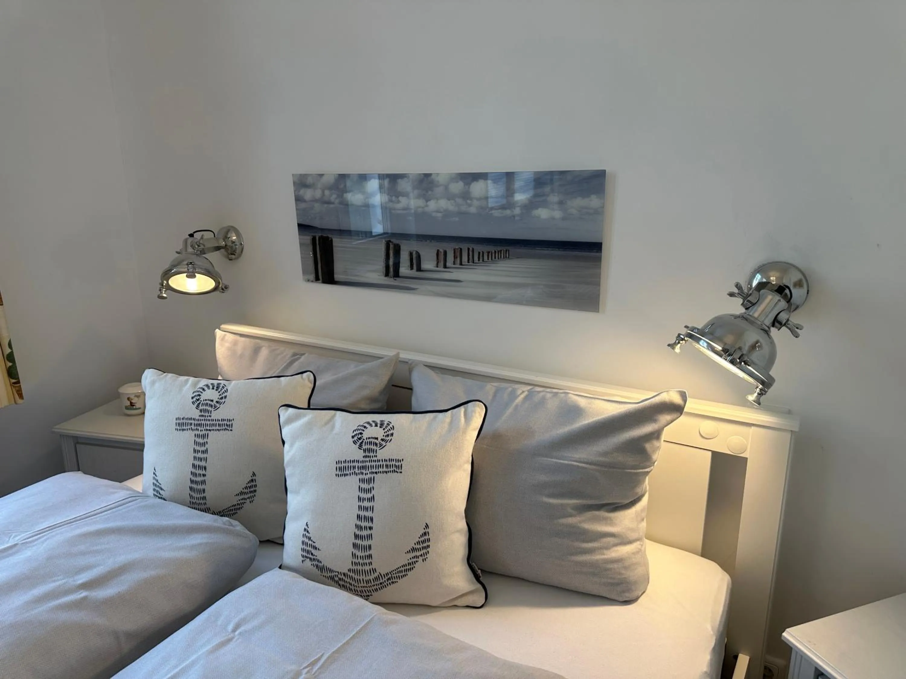 Photo of the whole room, Bed in Villa Pension Strandhaus - adults only