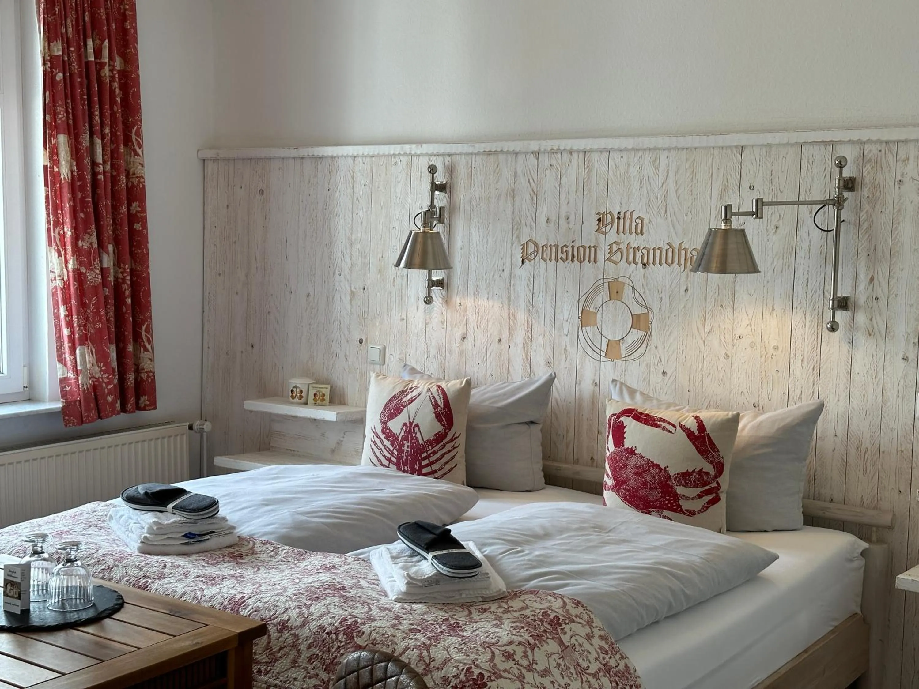 Photo of the whole room, Bed in Villa Pension Strandhaus - adults only