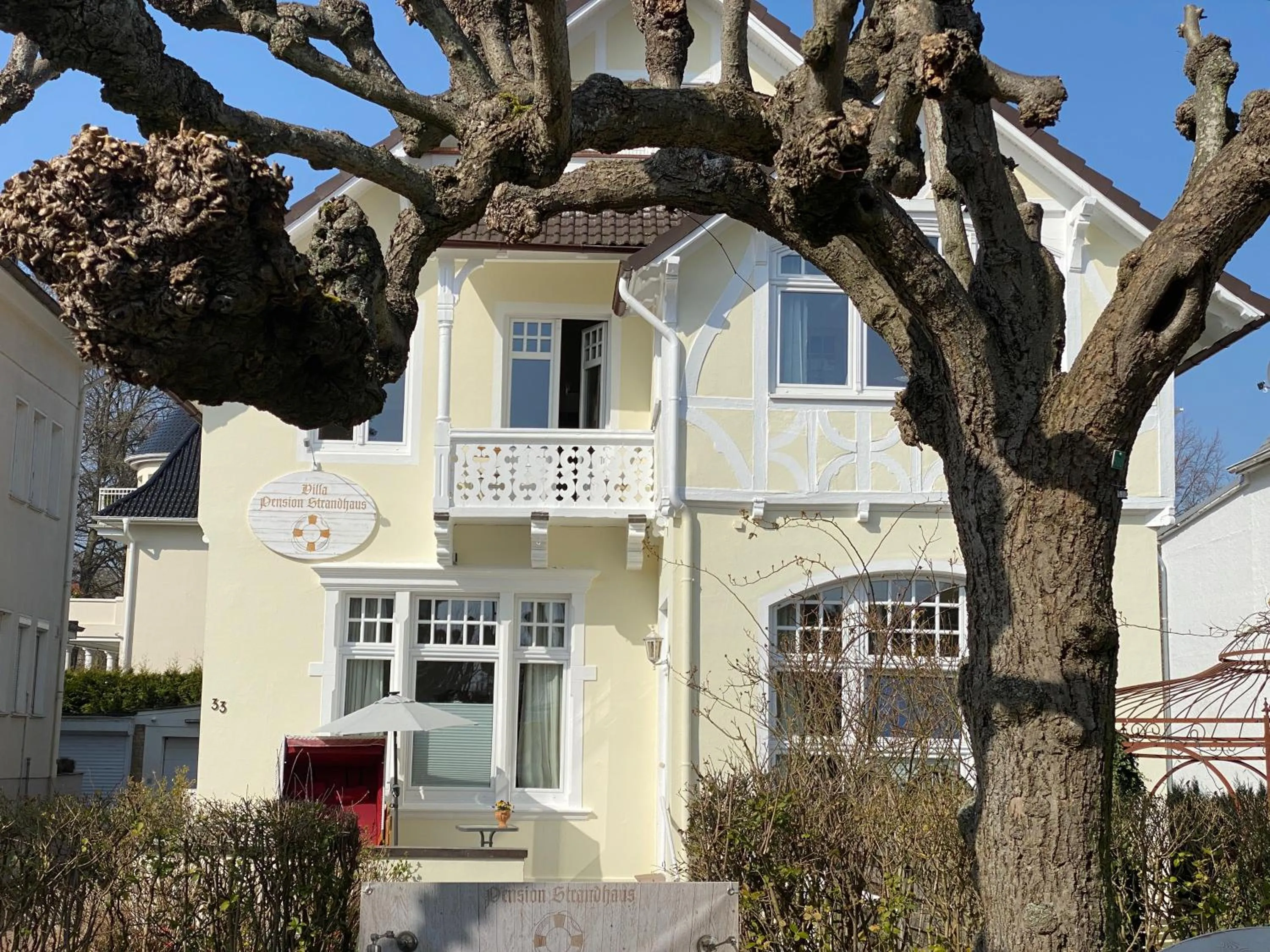 Property building in Villa Pension Strandhaus - adults only