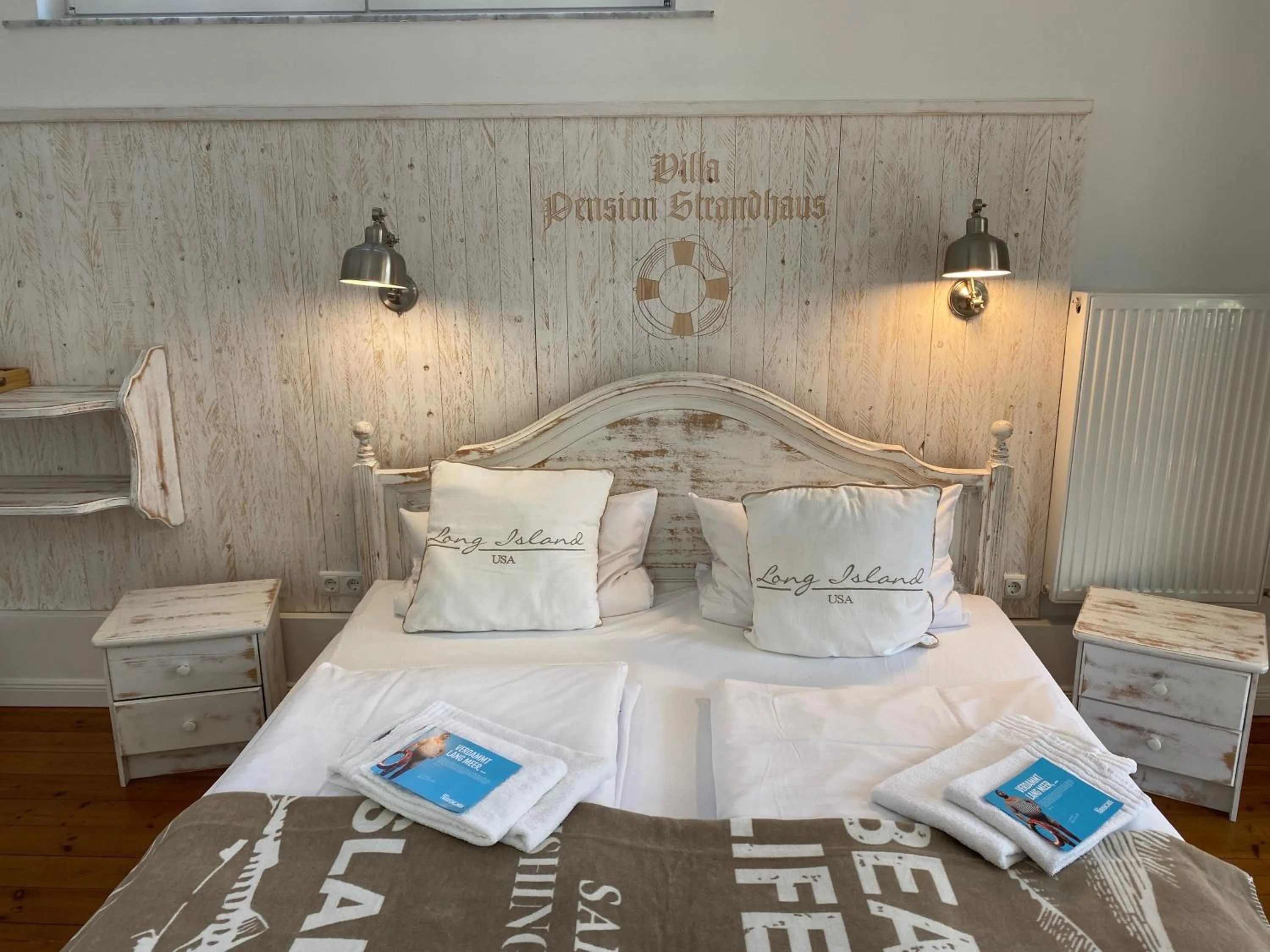 Photo of the whole room, Bed in Villa Pension Strandhaus - adults only
