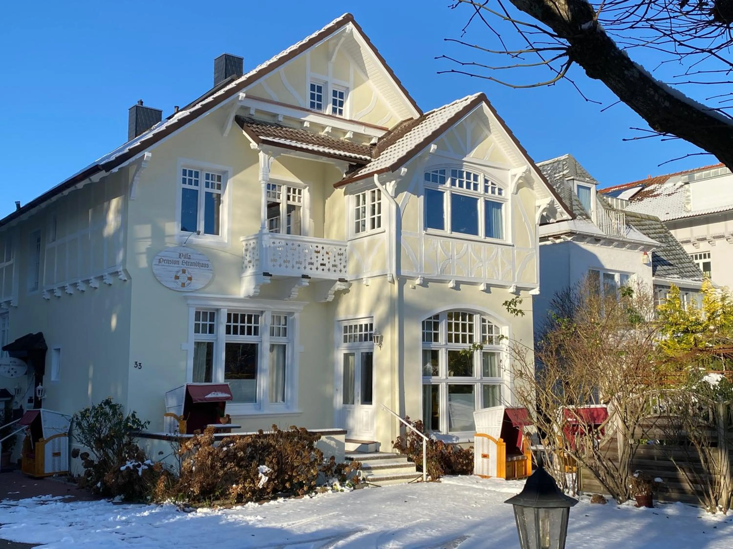 Property building in Villa Pension Strandhaus - adults only