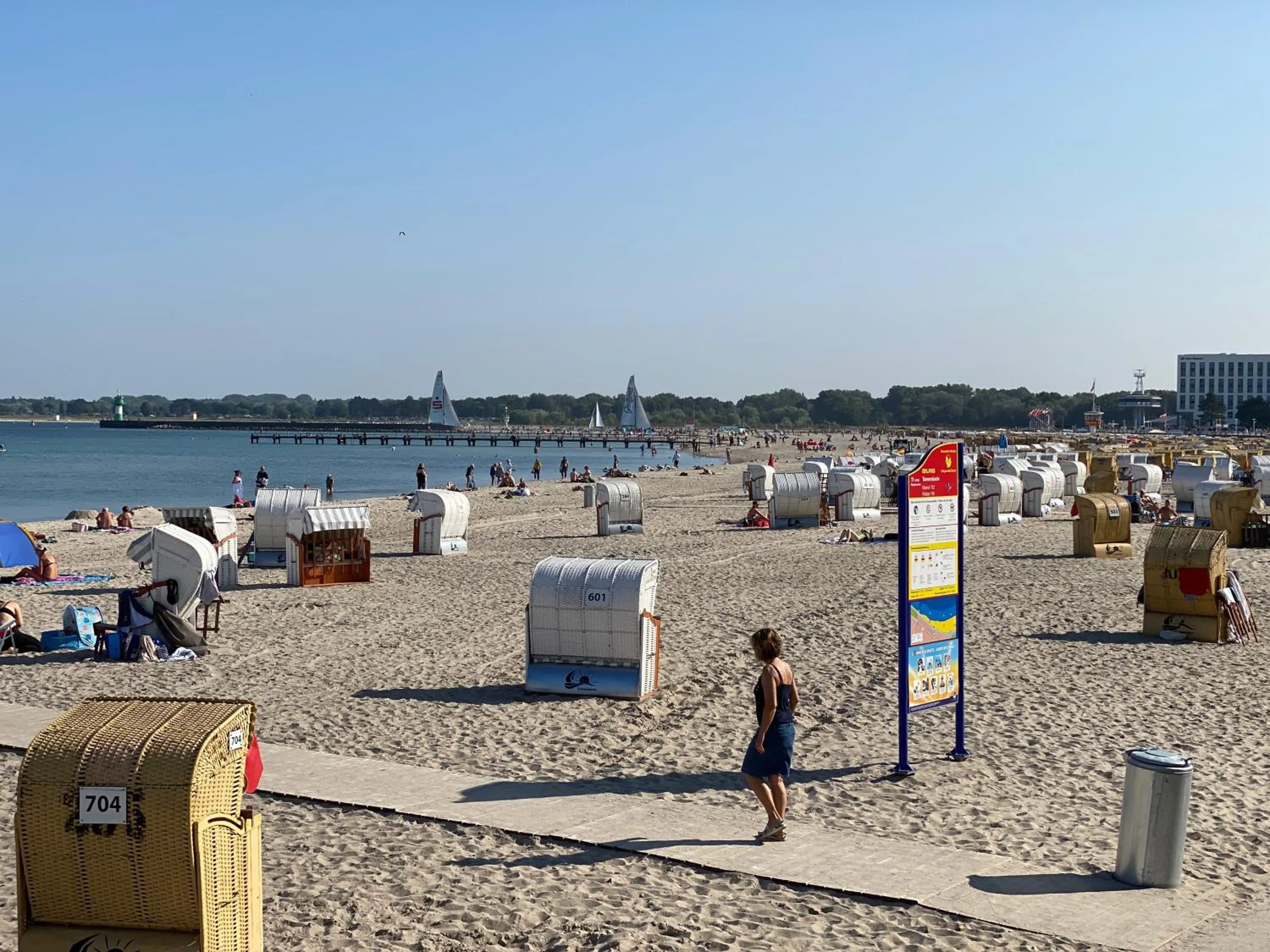 Beach in Villa Pension Strandhaus - adults only