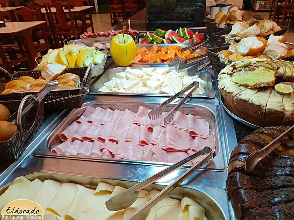 Buffet breakfast in Eldorado Palace Hotel