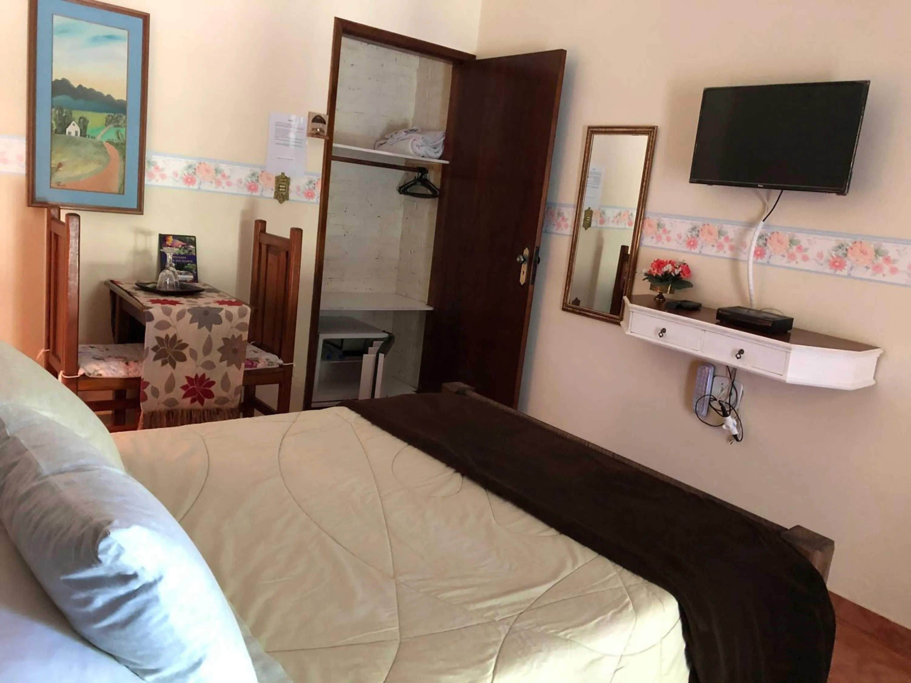 Bed in Pousada Vale dos Sonhos