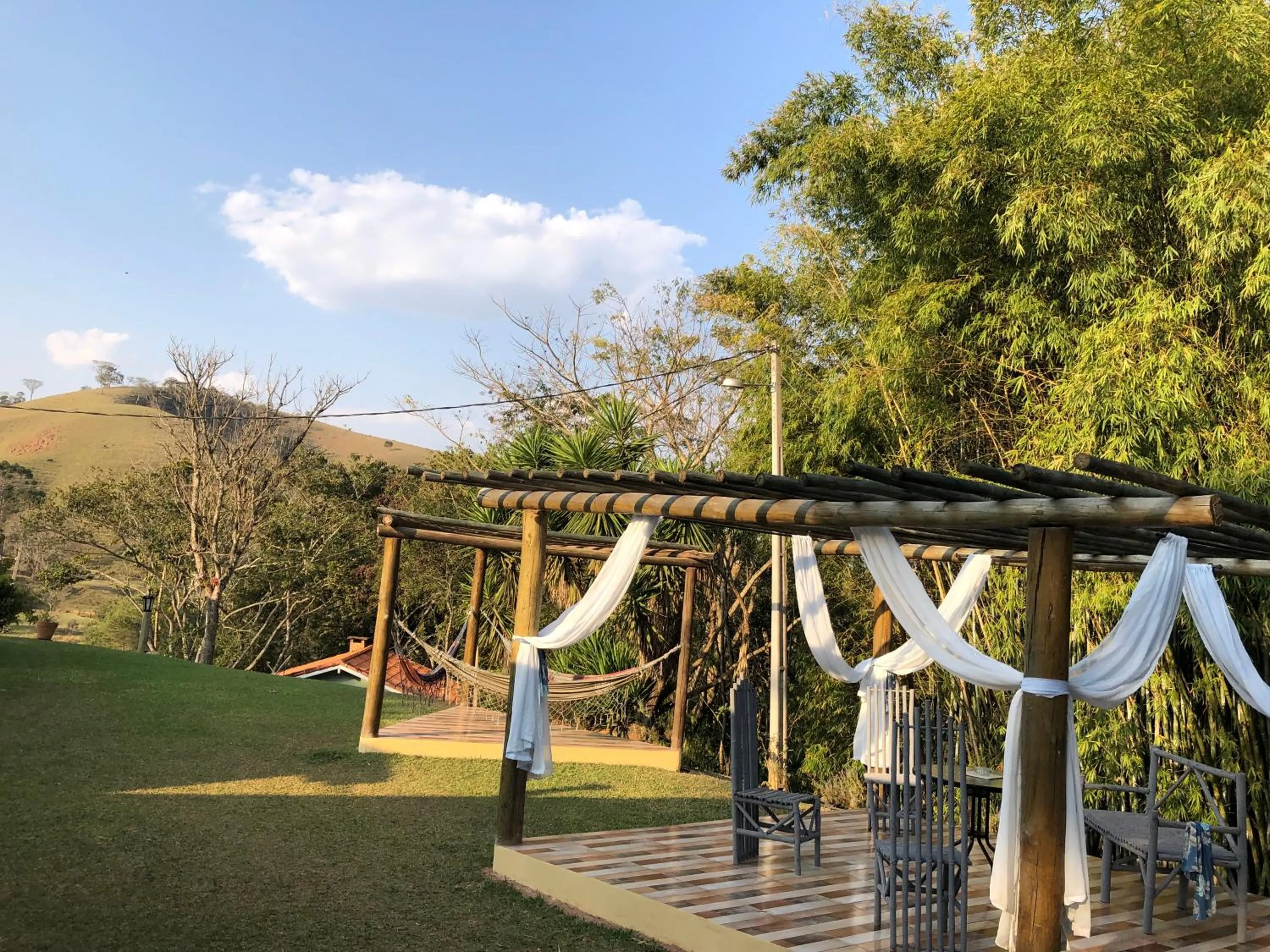 Garden in Pousada Vale dos Sonhos