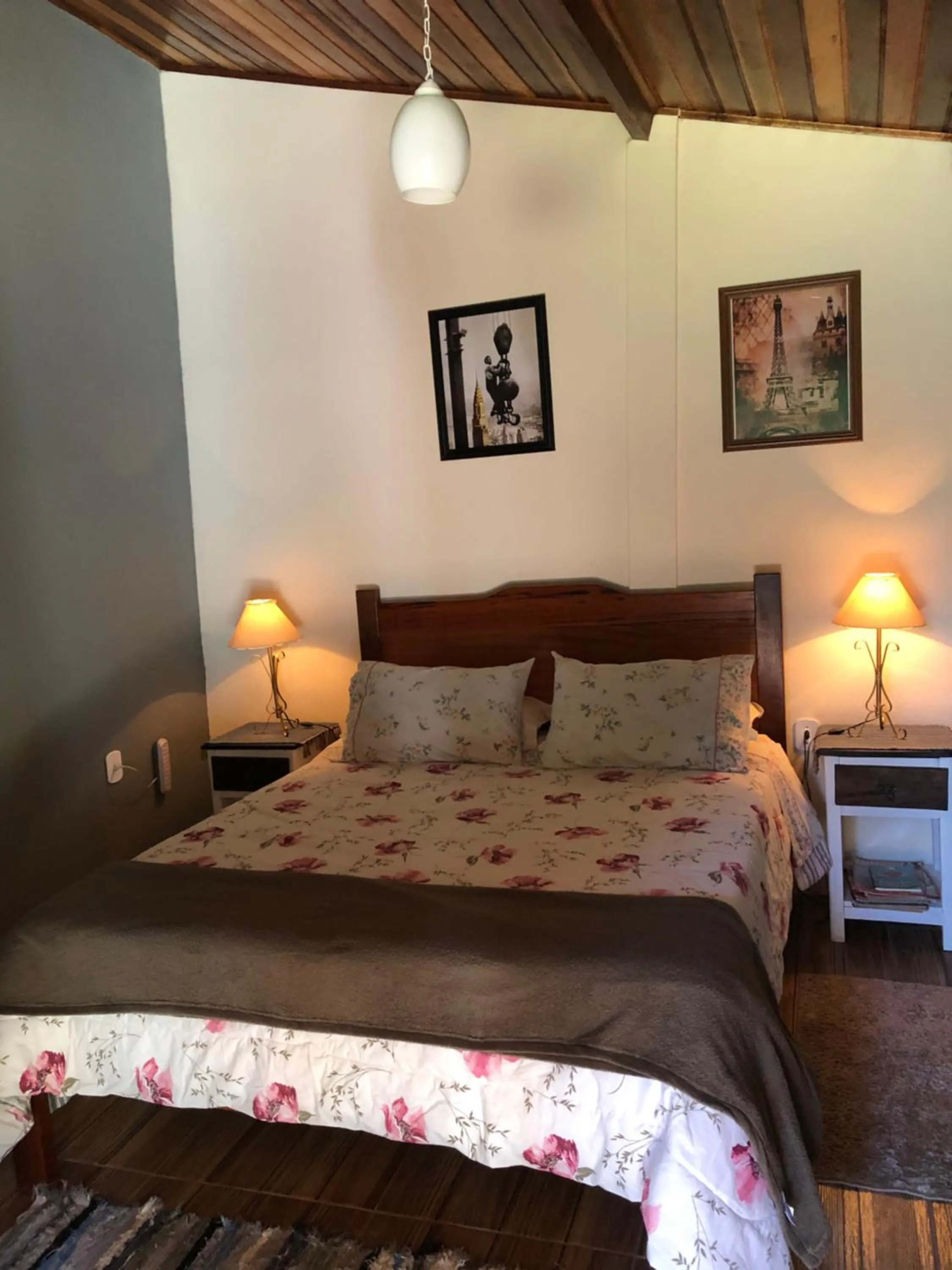 Bed in Pousada Vale dos Sonhos
