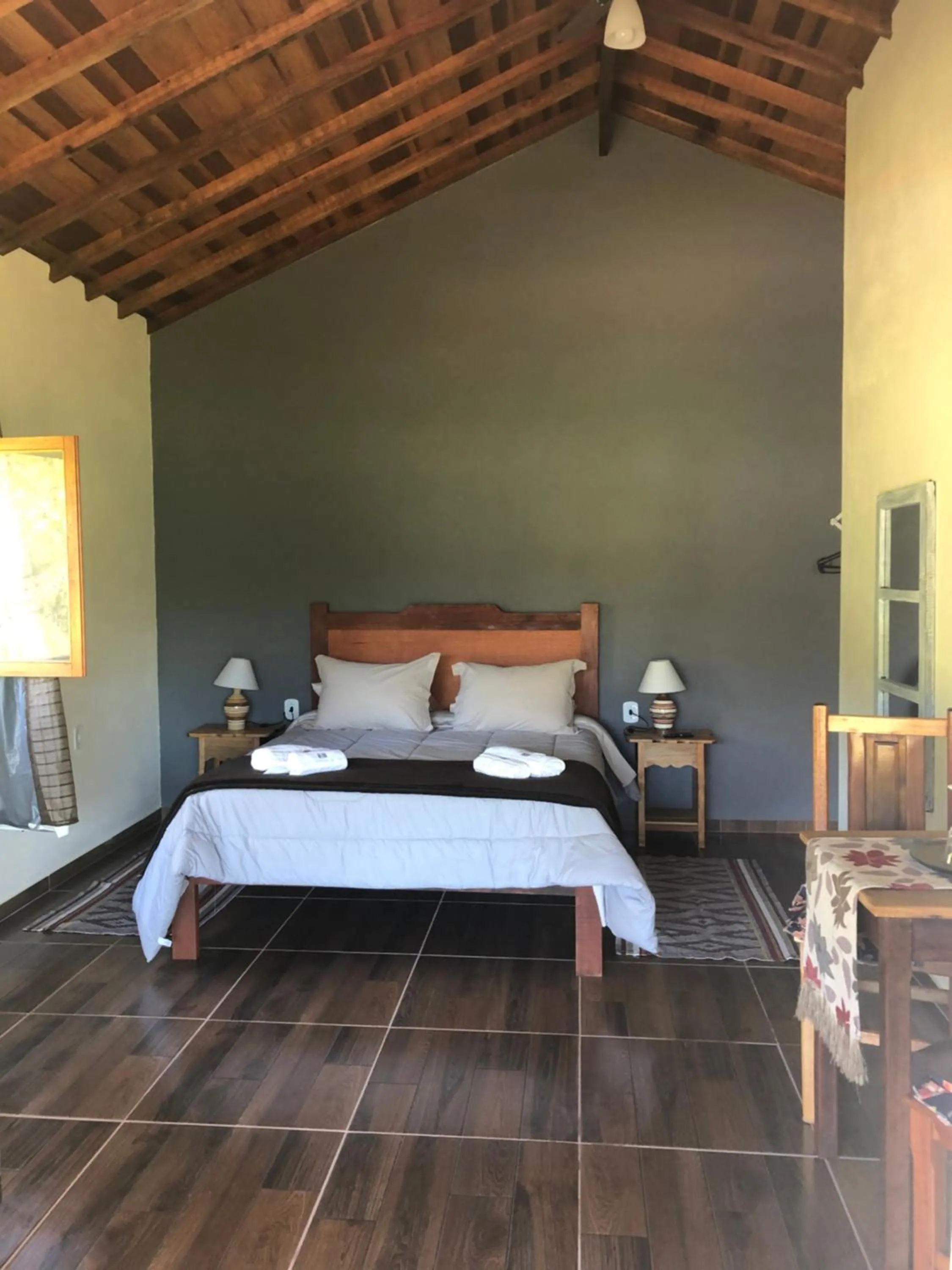 Bedroom, Bed in Pousada Vale dos Sonhos