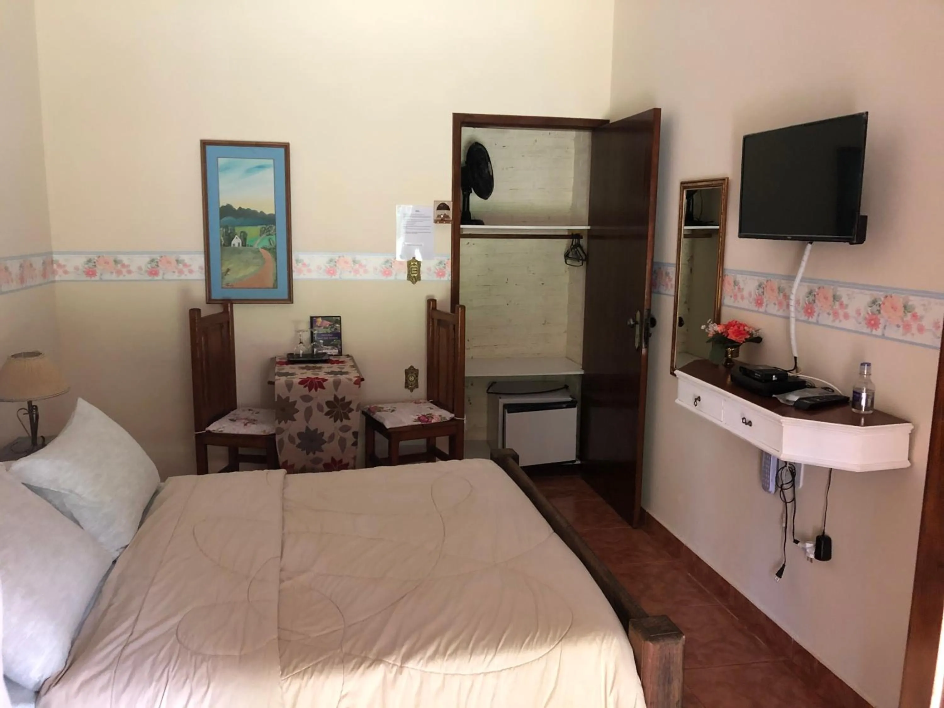 Bedroom, Bed in Pousada Vale dos Sonhos