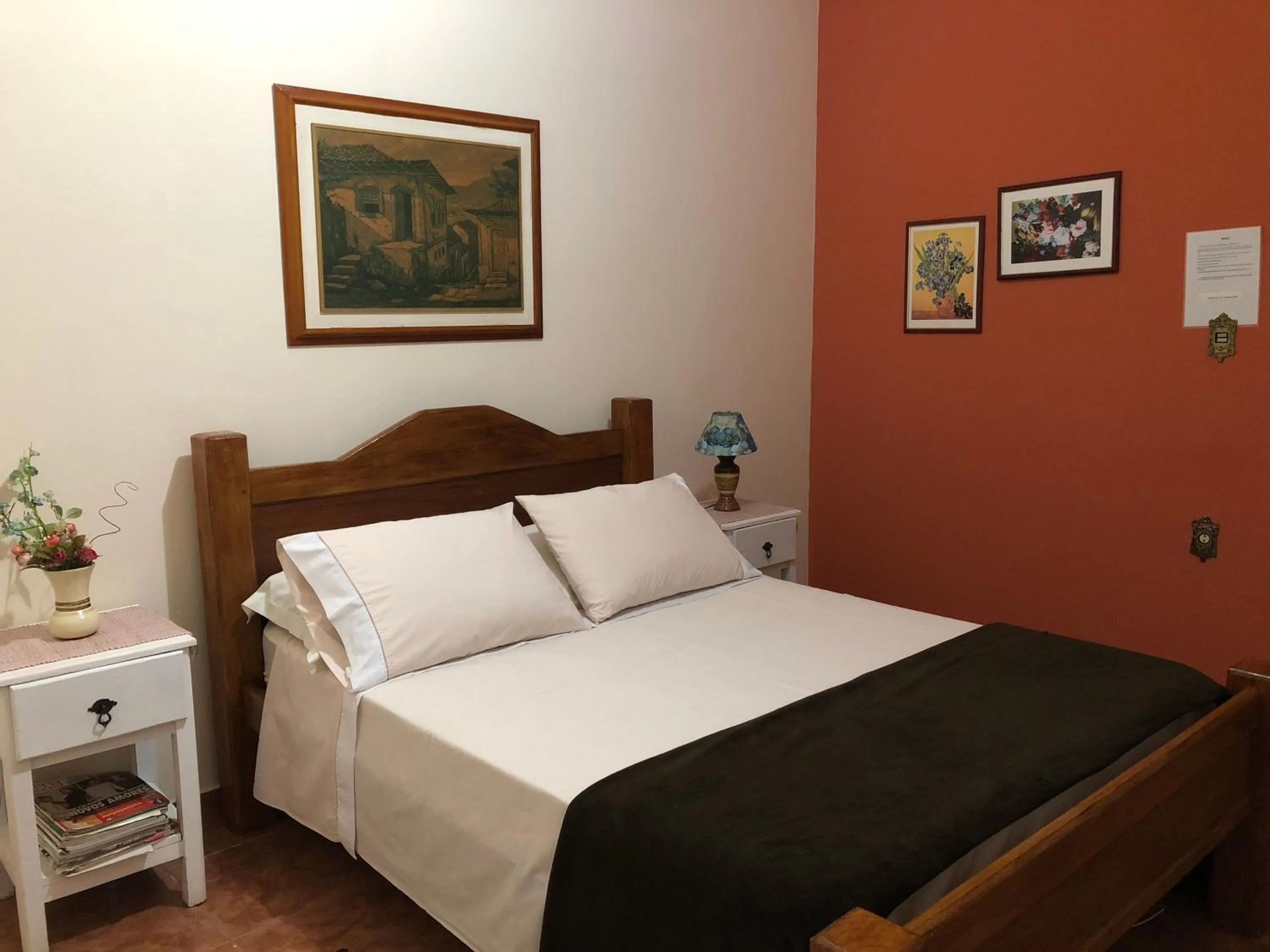 Bed in Pousada Vale dos Sonhos