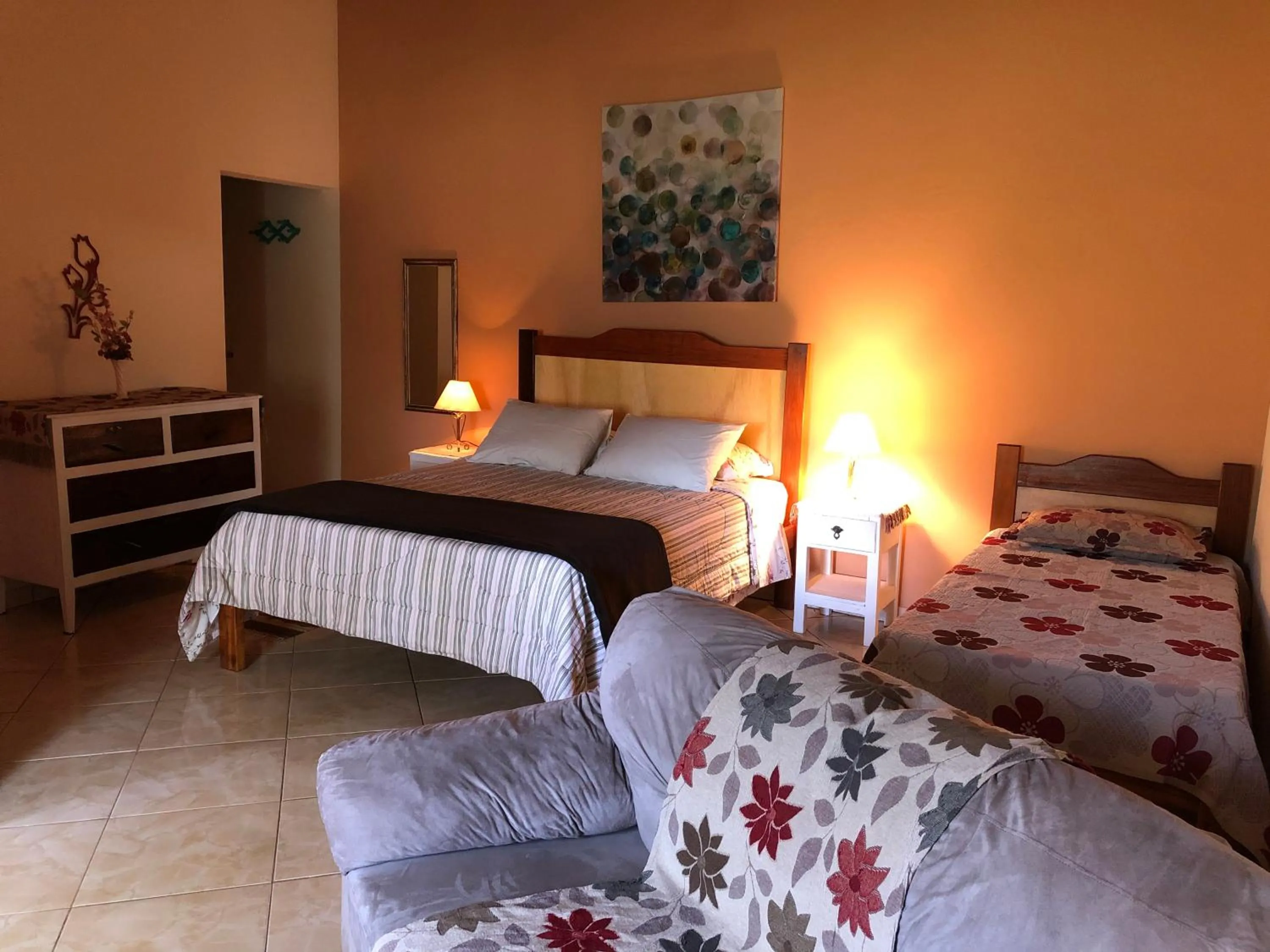 Bed in Pousada Vale dos Sonhos