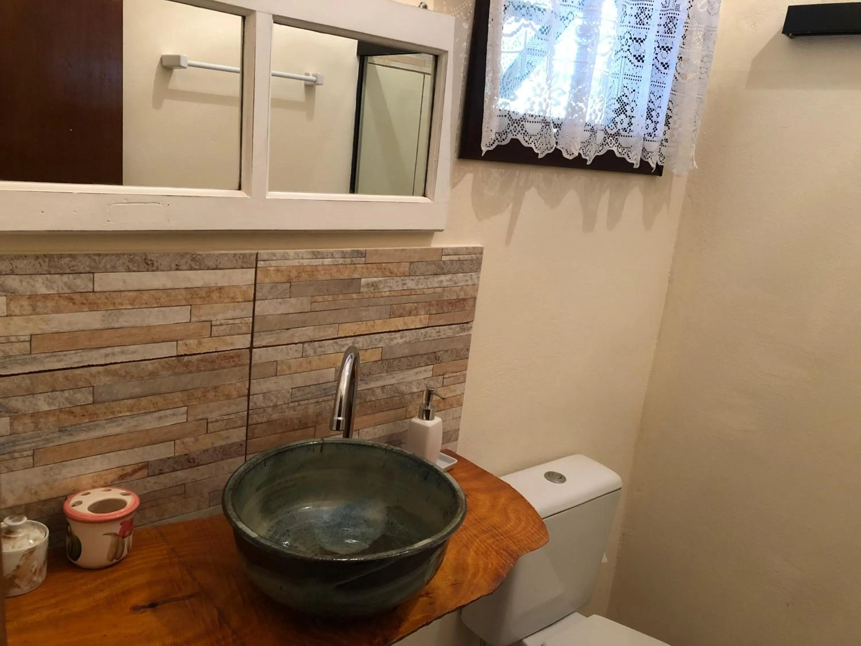 Bathroom in Pousada Vale dos Sonhos
