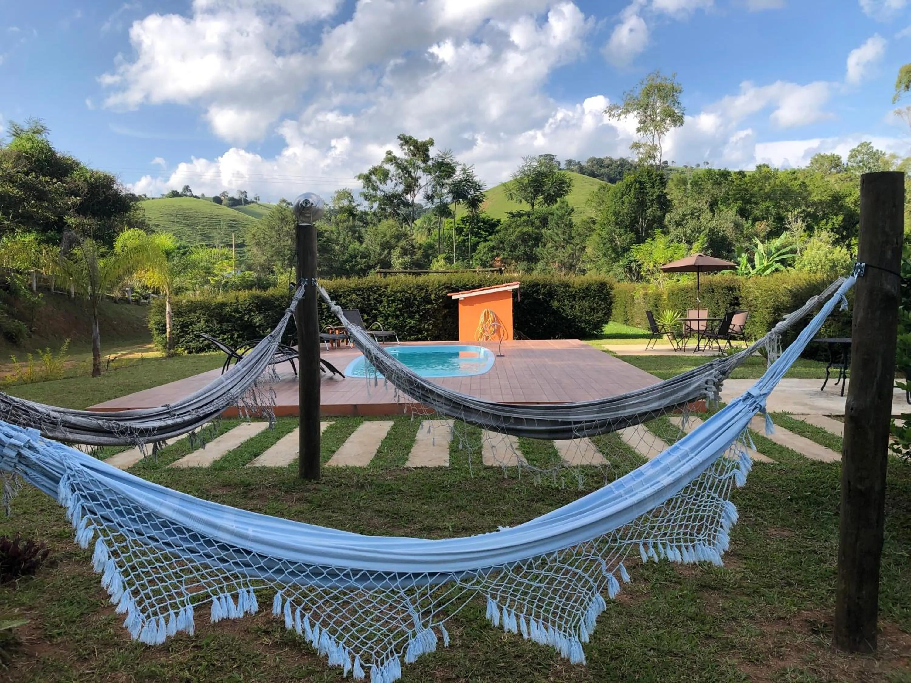 Garden in Pousada Vale dos Sonhos