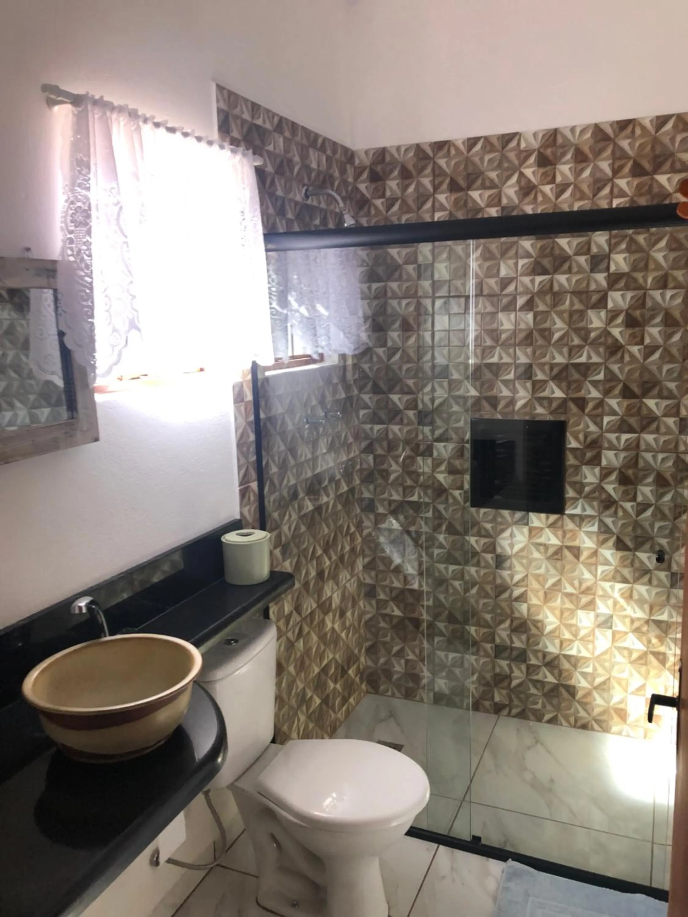 Bathroom in Pousada Vale dos Sonhos