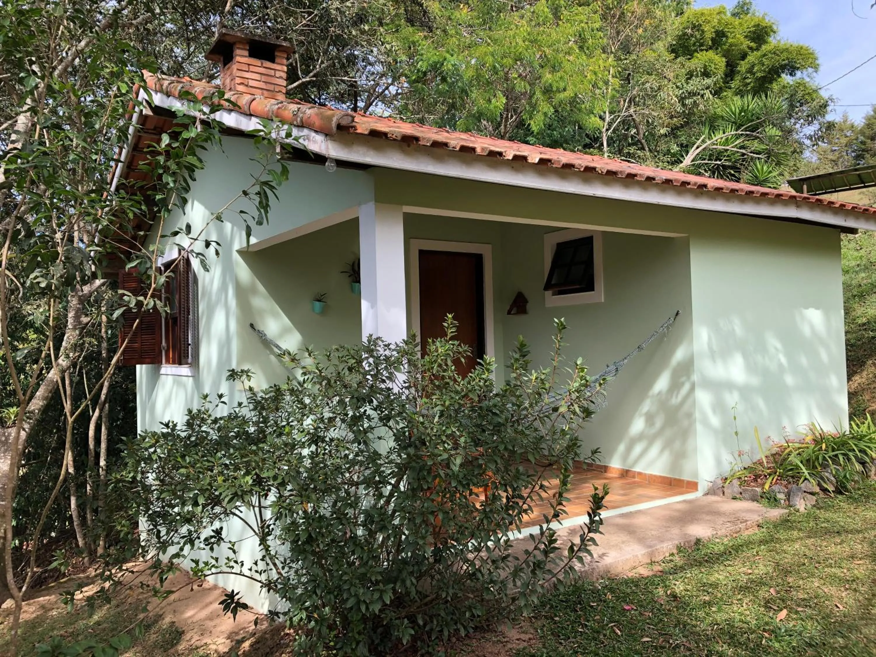 Balcony/Terrace in Pousada Vale dos Sonhos