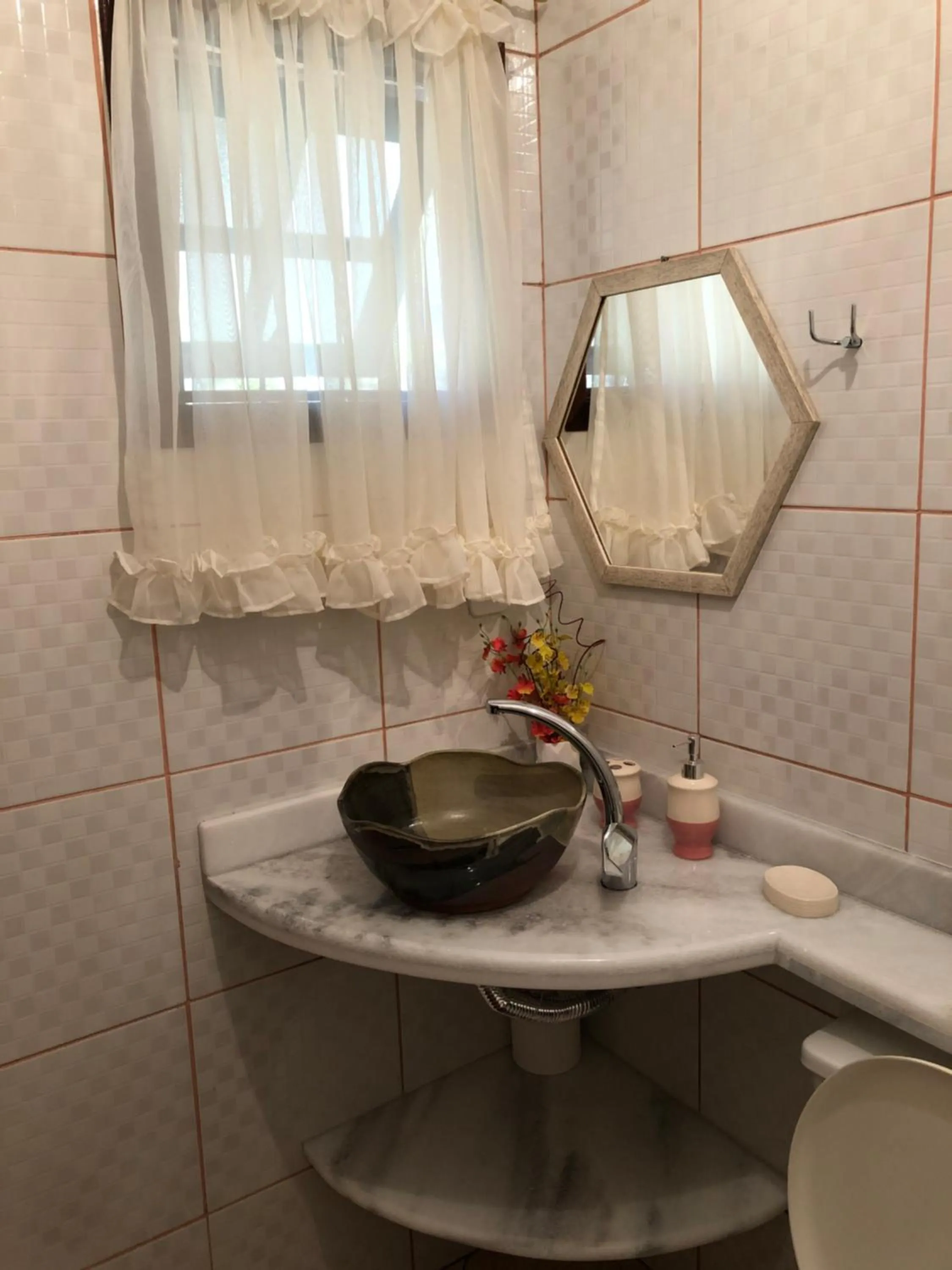 Bathroom in Pousada Vale dos Sonhos