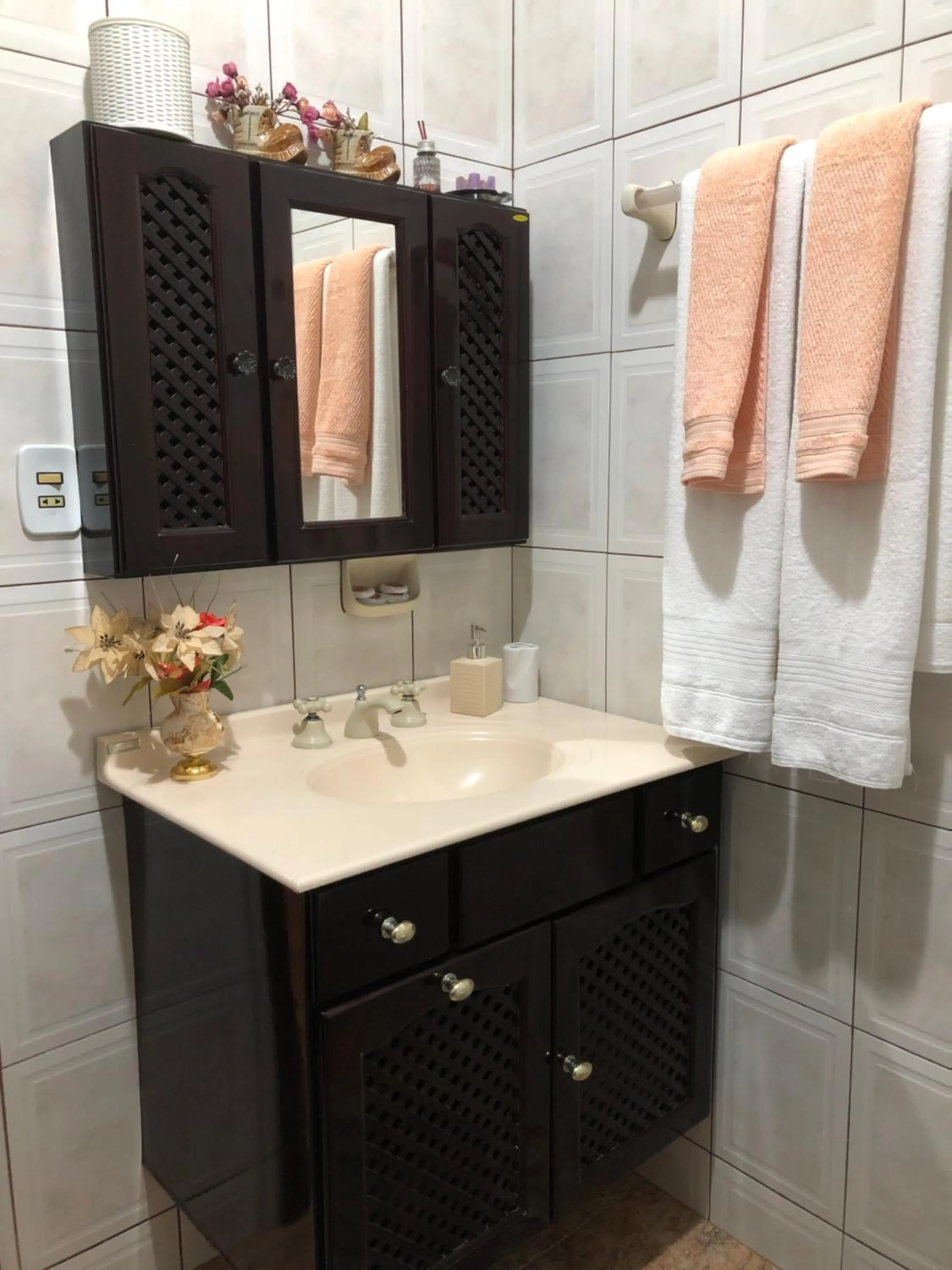 Bathroom in Pousada Vale dos Sonhos