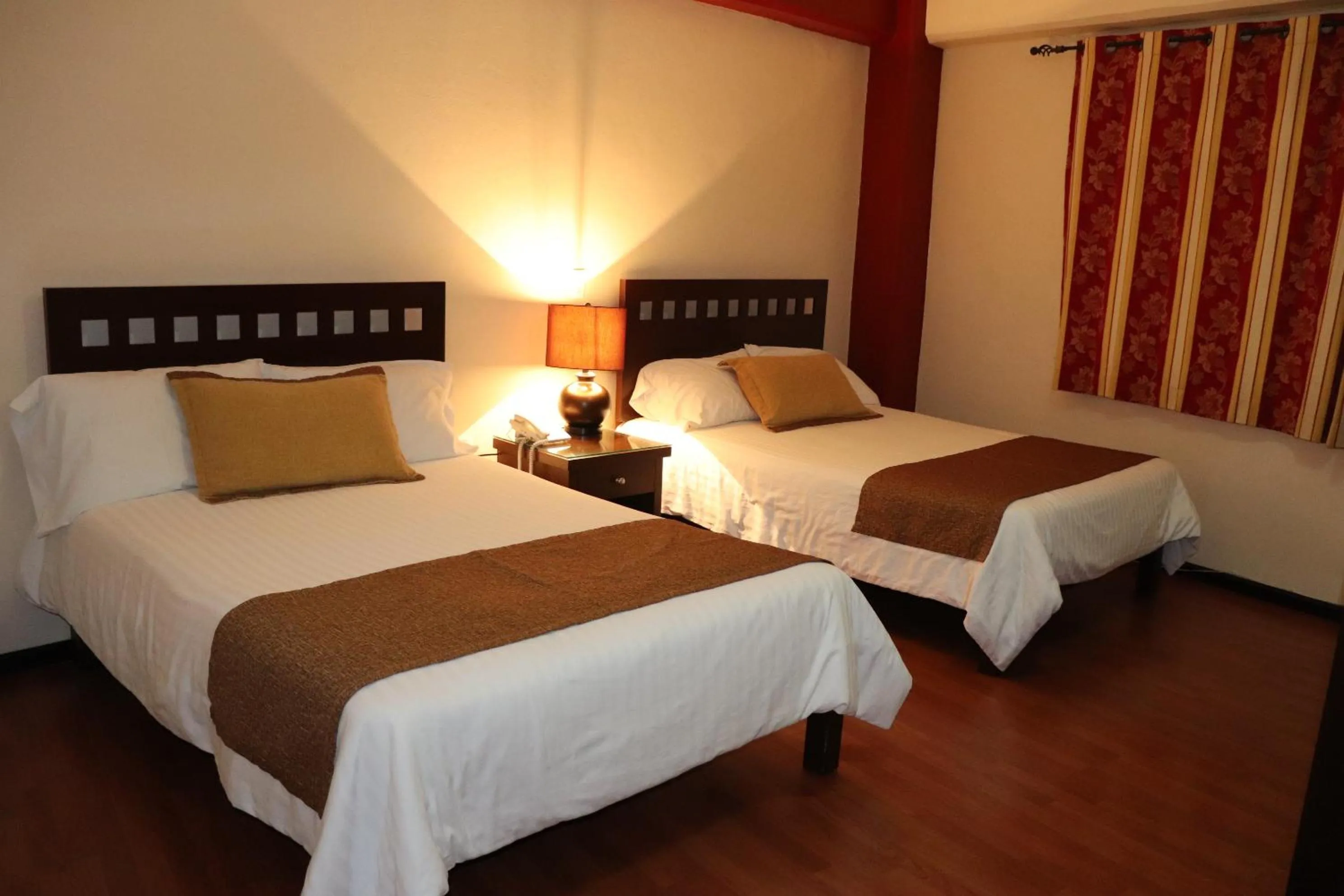 Bed in Hotel Plaza San Carlos