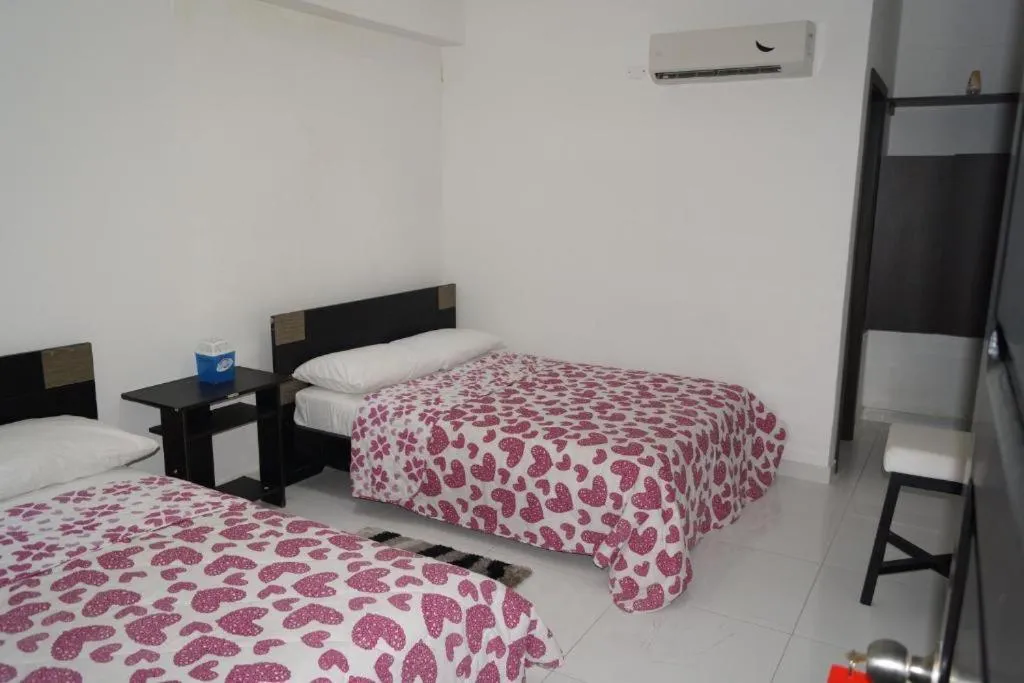 Bed in Hotel Mar di Plata