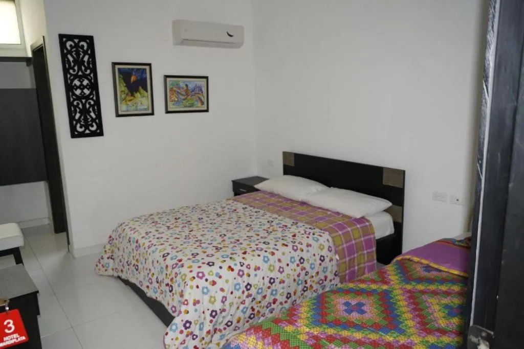 Bed in Hotel Mar di Plata