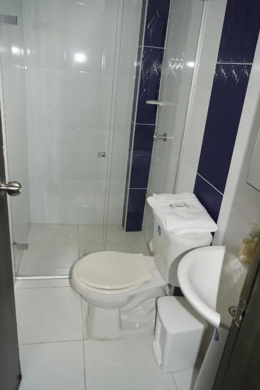 Shower in Hotel Mar di Plata