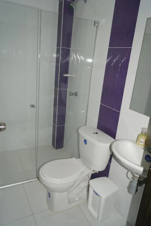 Shower in Hotel Mar di Plata