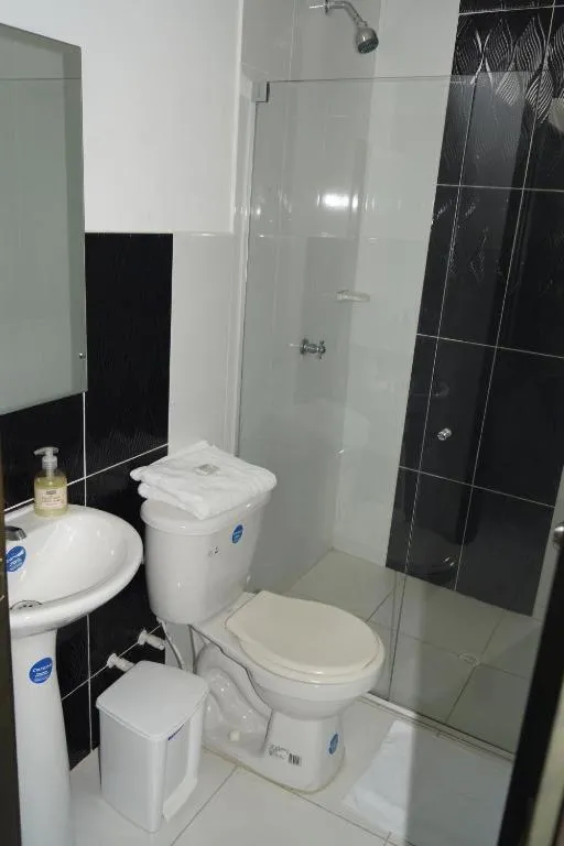 Shower in Hotel Mar di Plata