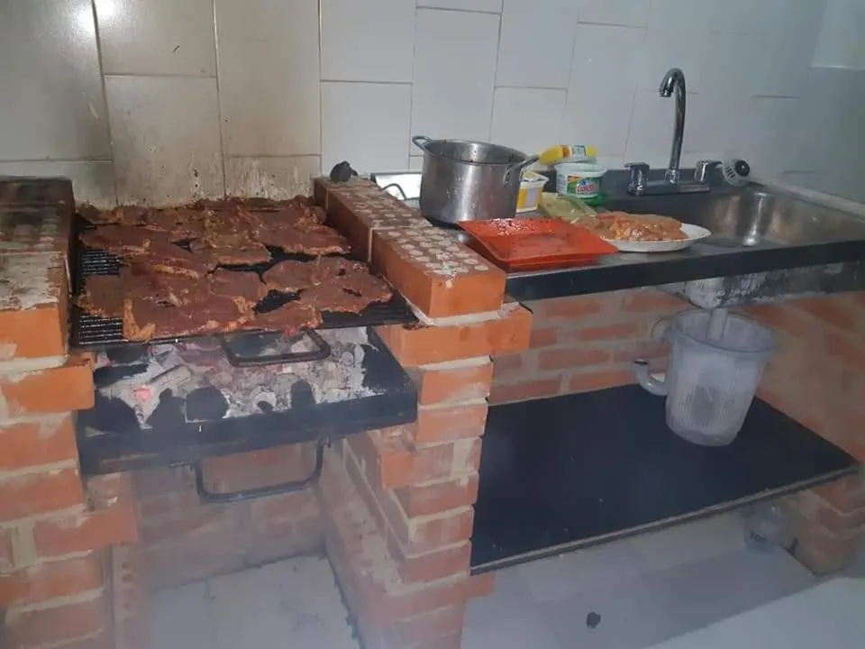 BBQ facilities in Hotel Mar di Plata