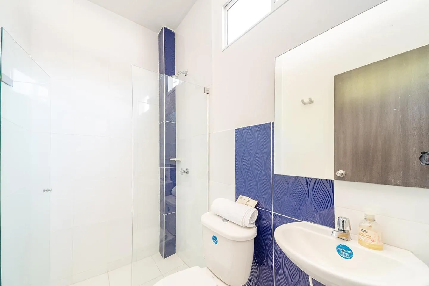 Shower in Hotel Mar di Plata
