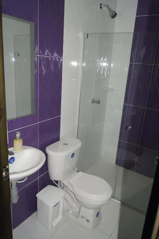 Shower in Hotel Mar di Plata