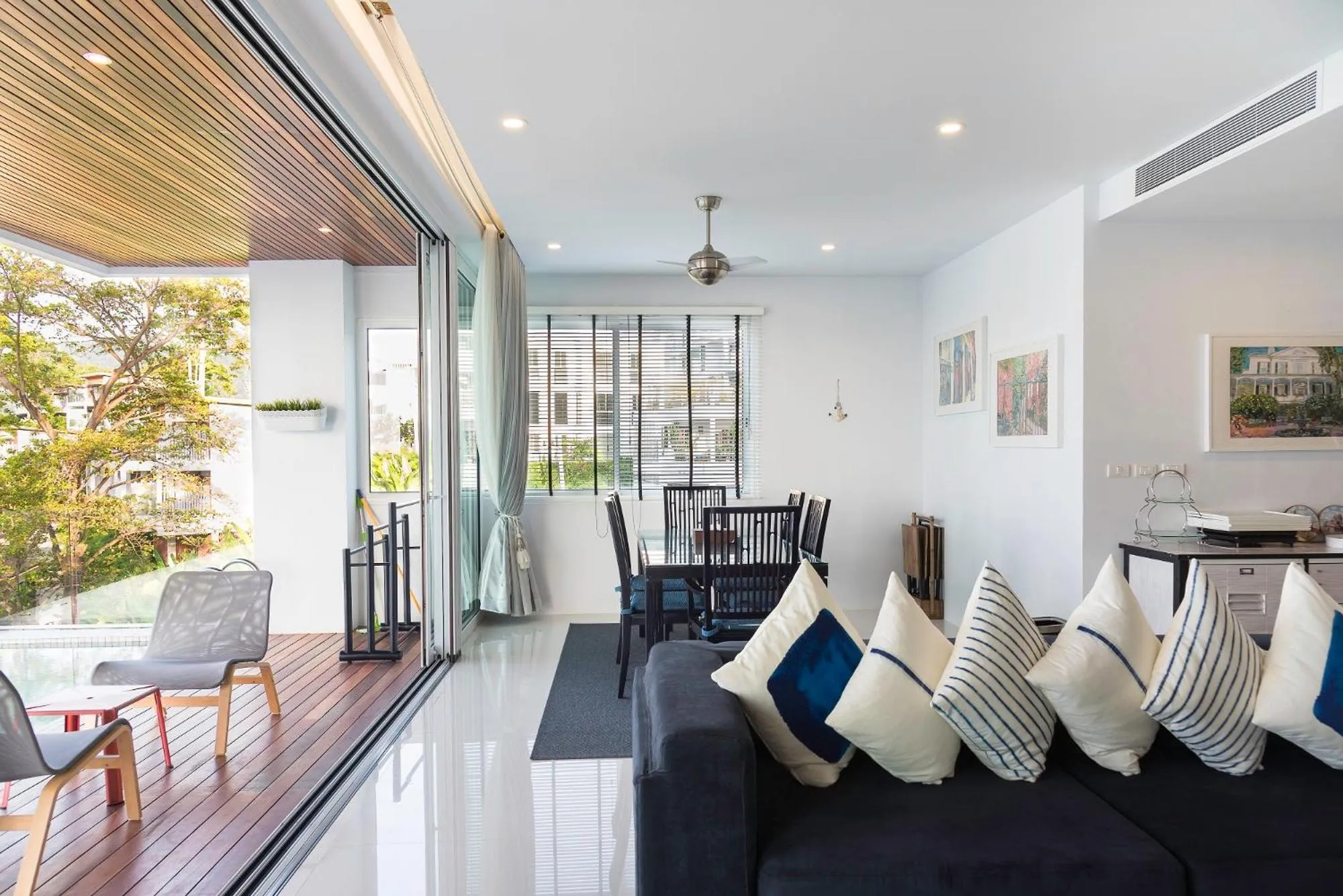 Living room in Jirana Patong