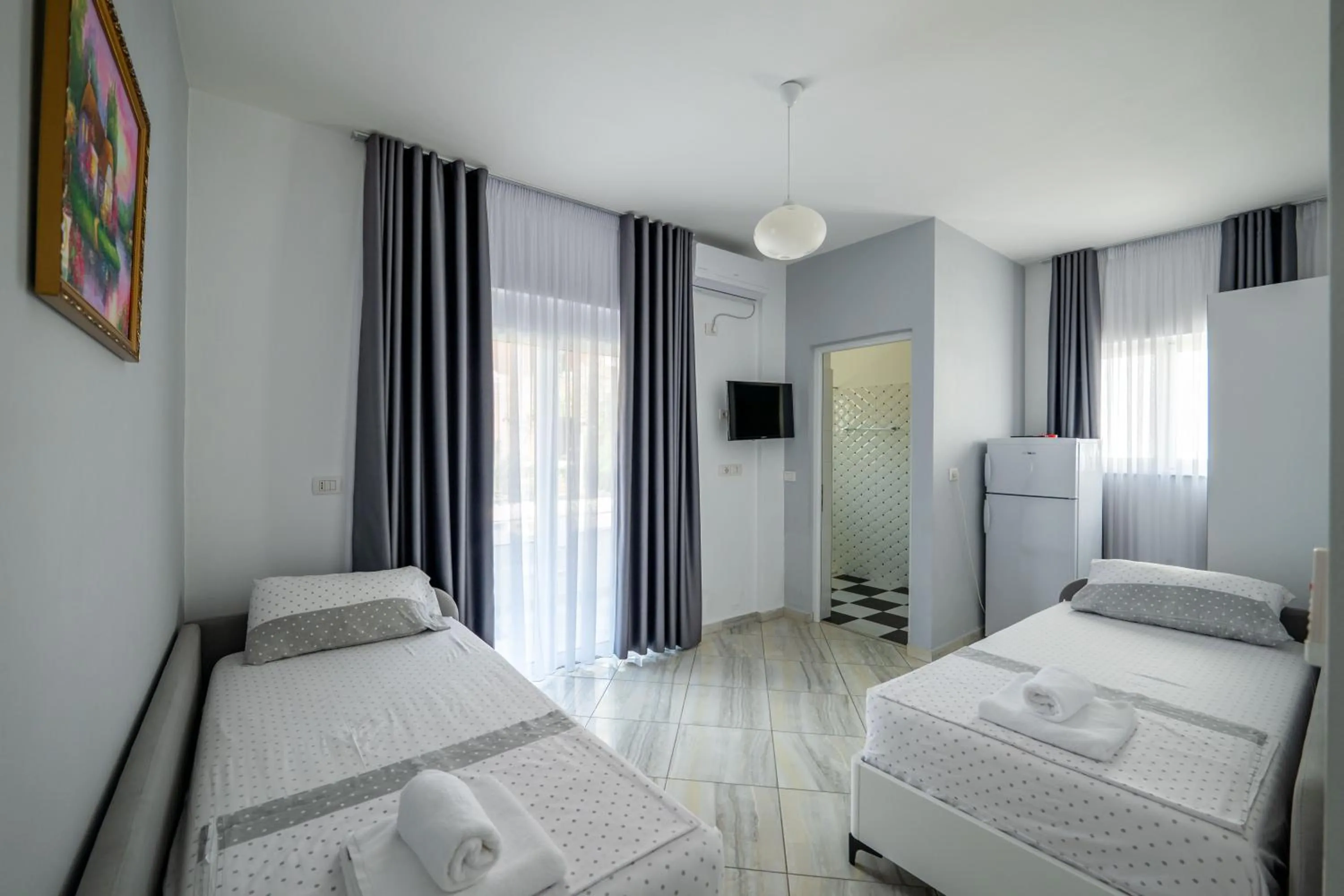 Bedroom, Bed in Hotel Artur2