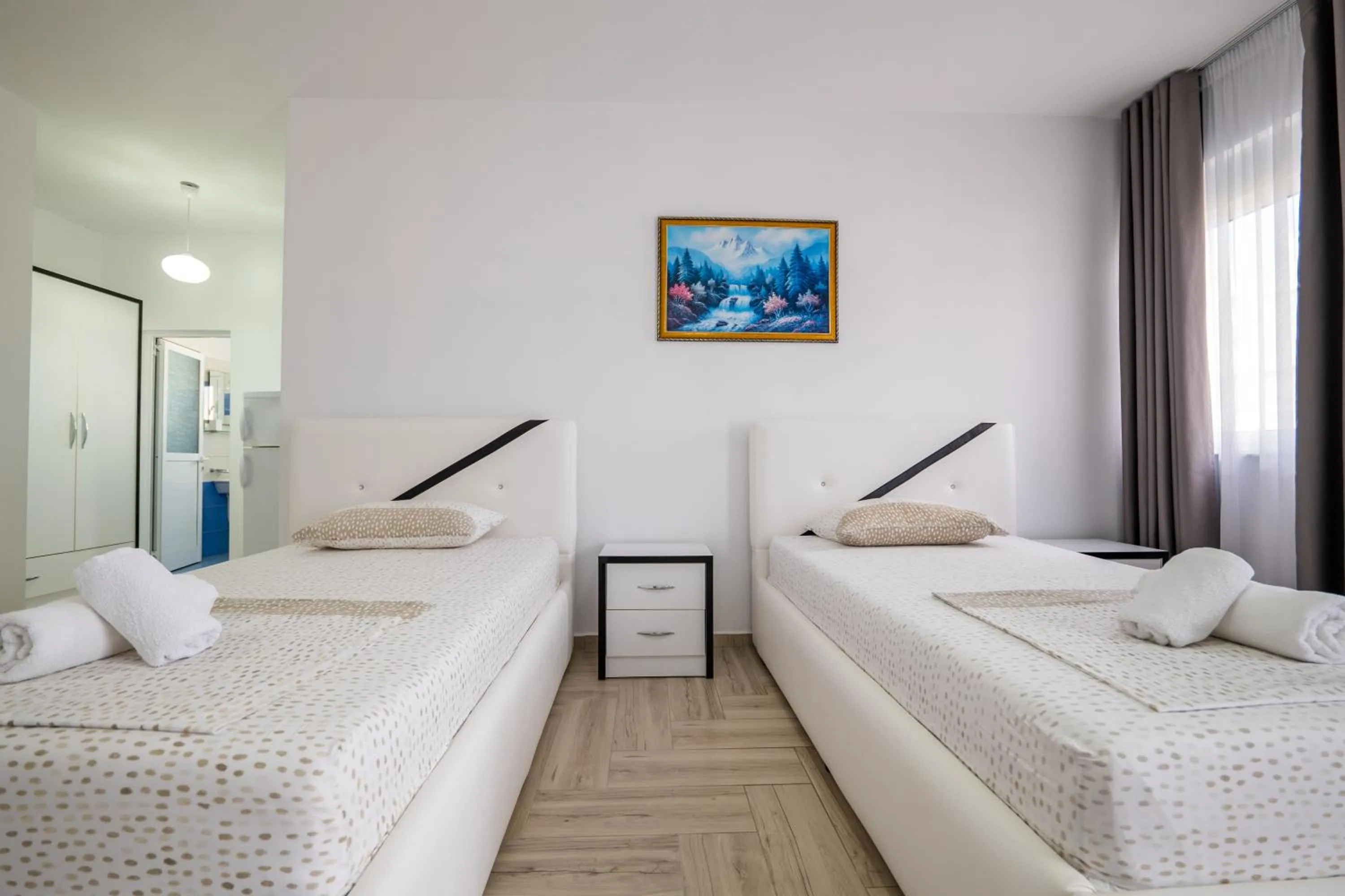 Bedroom, Bed in Hotel Artur2
