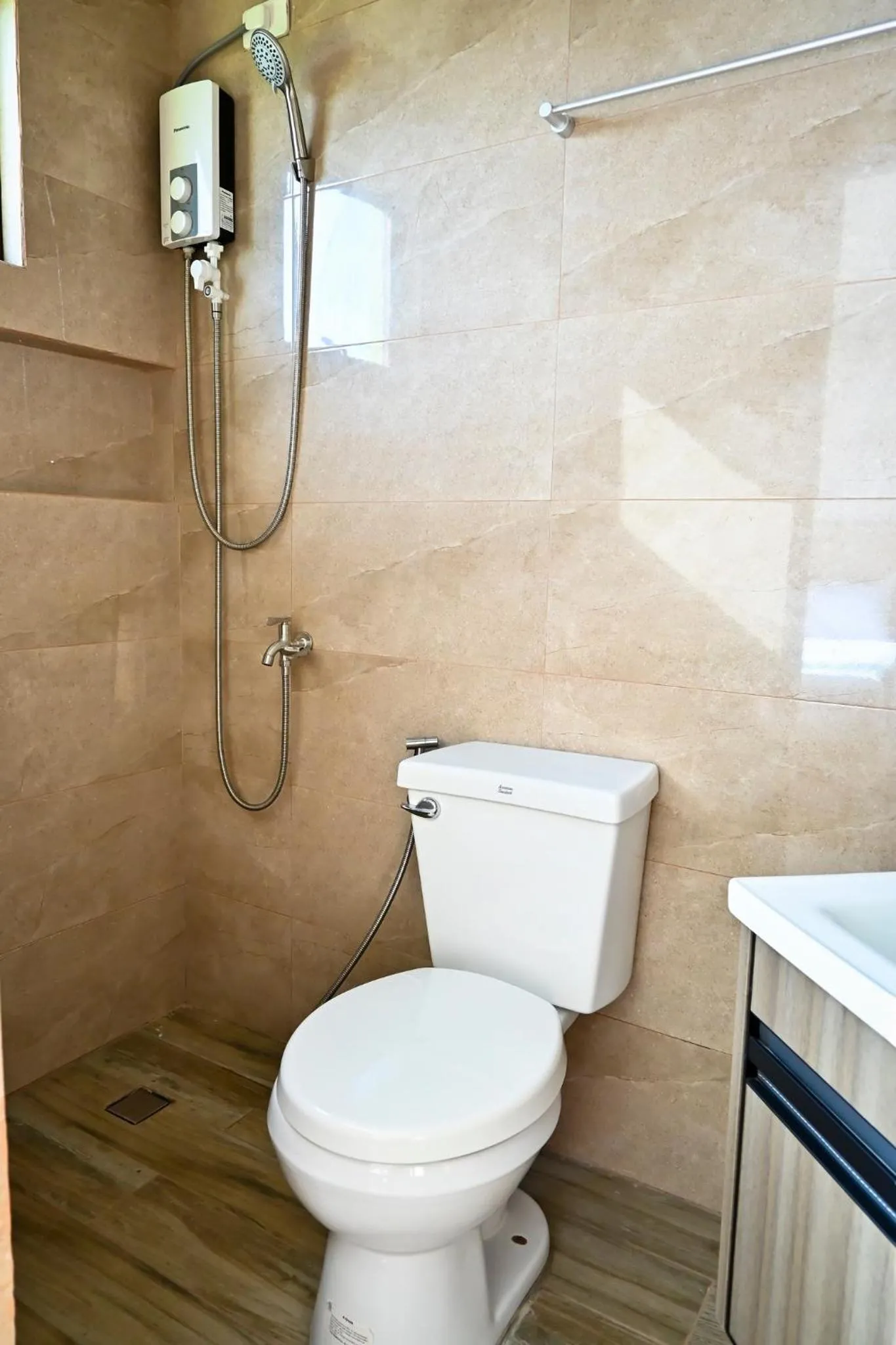 Shower in Summer