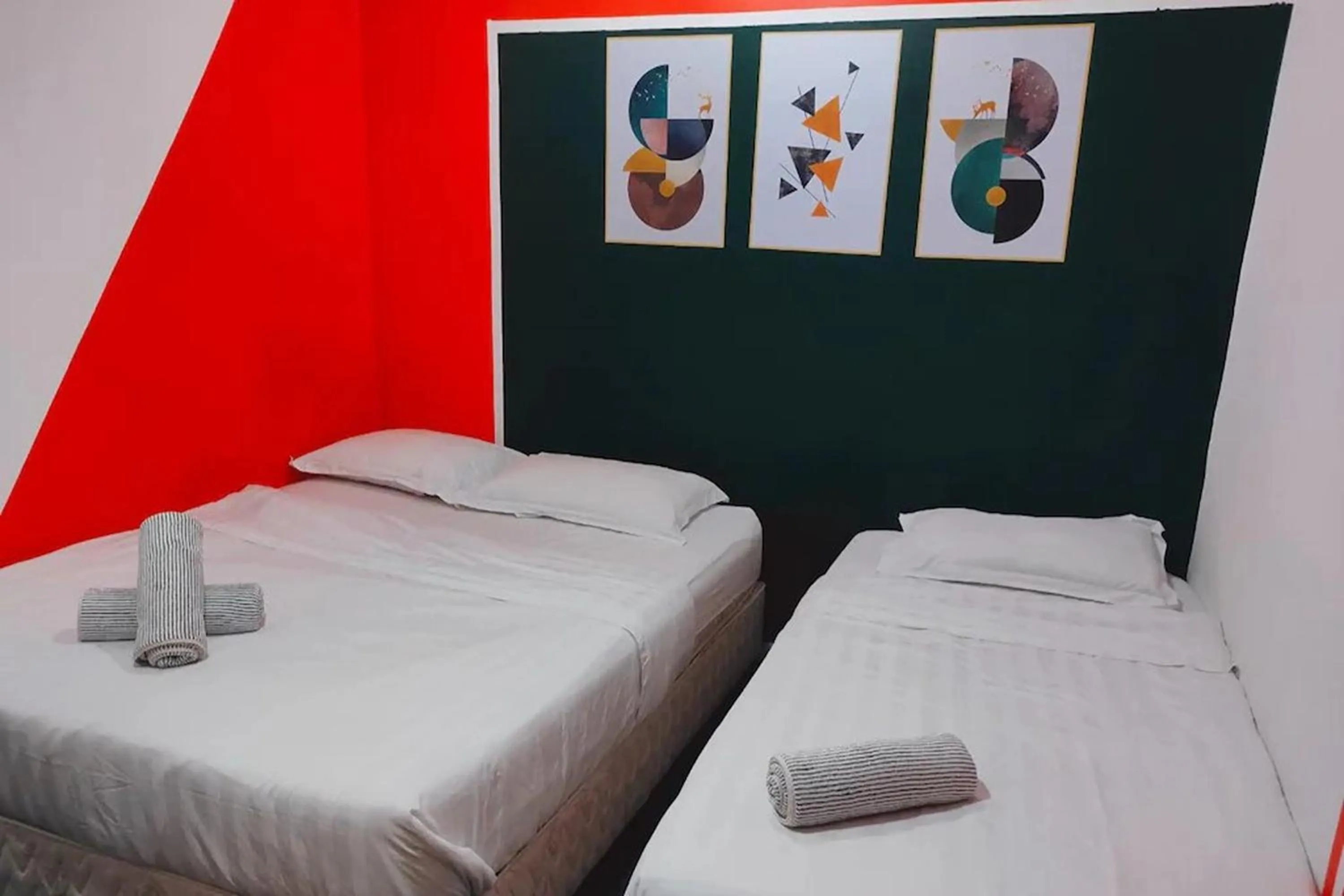 Bed in BR Parklands Hotel