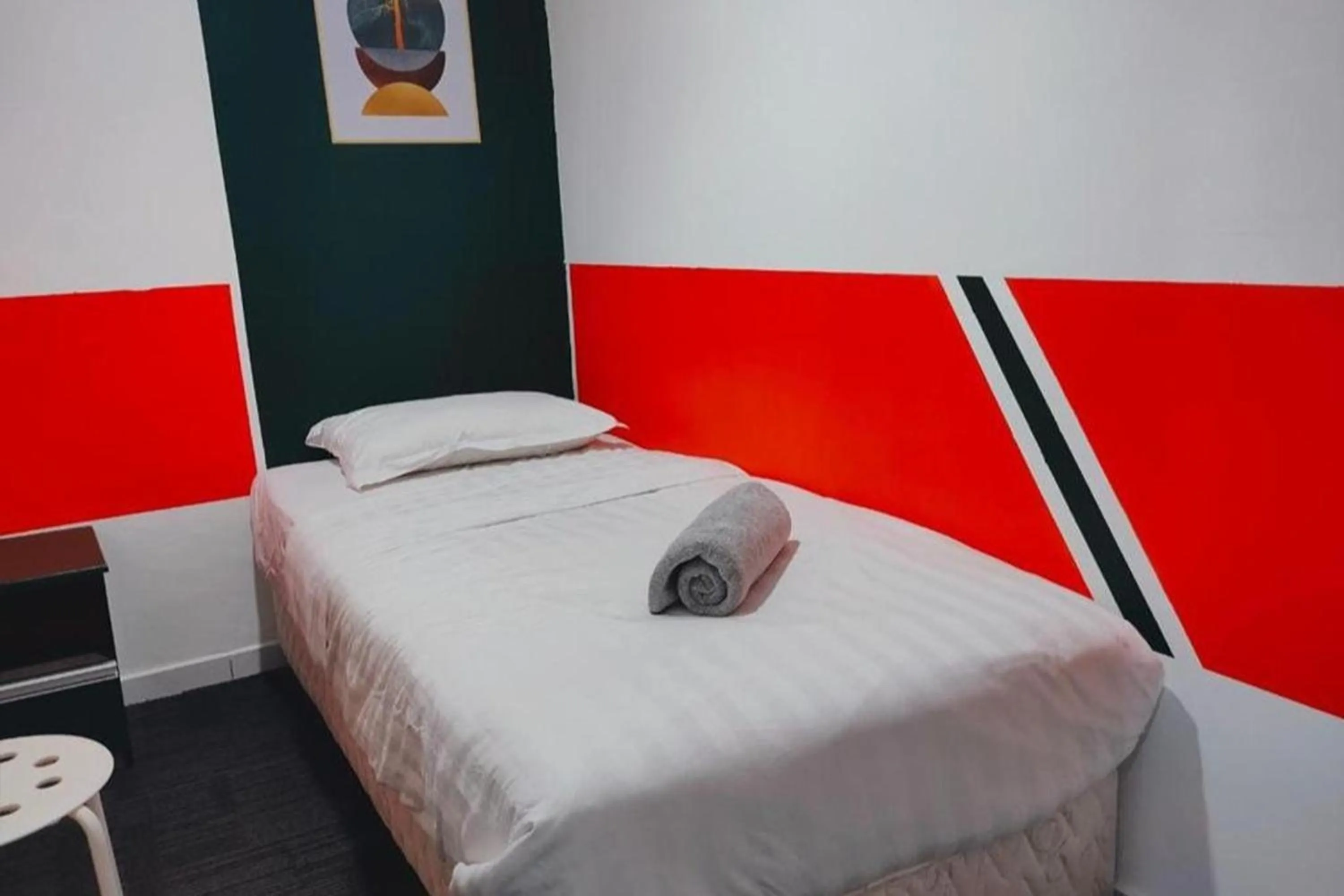 Bed in BR Parklands Hotel