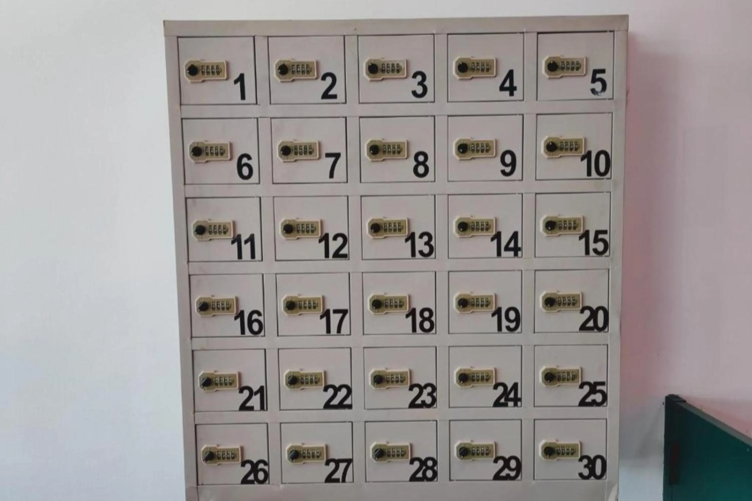 locker in BR Parklands Hotel