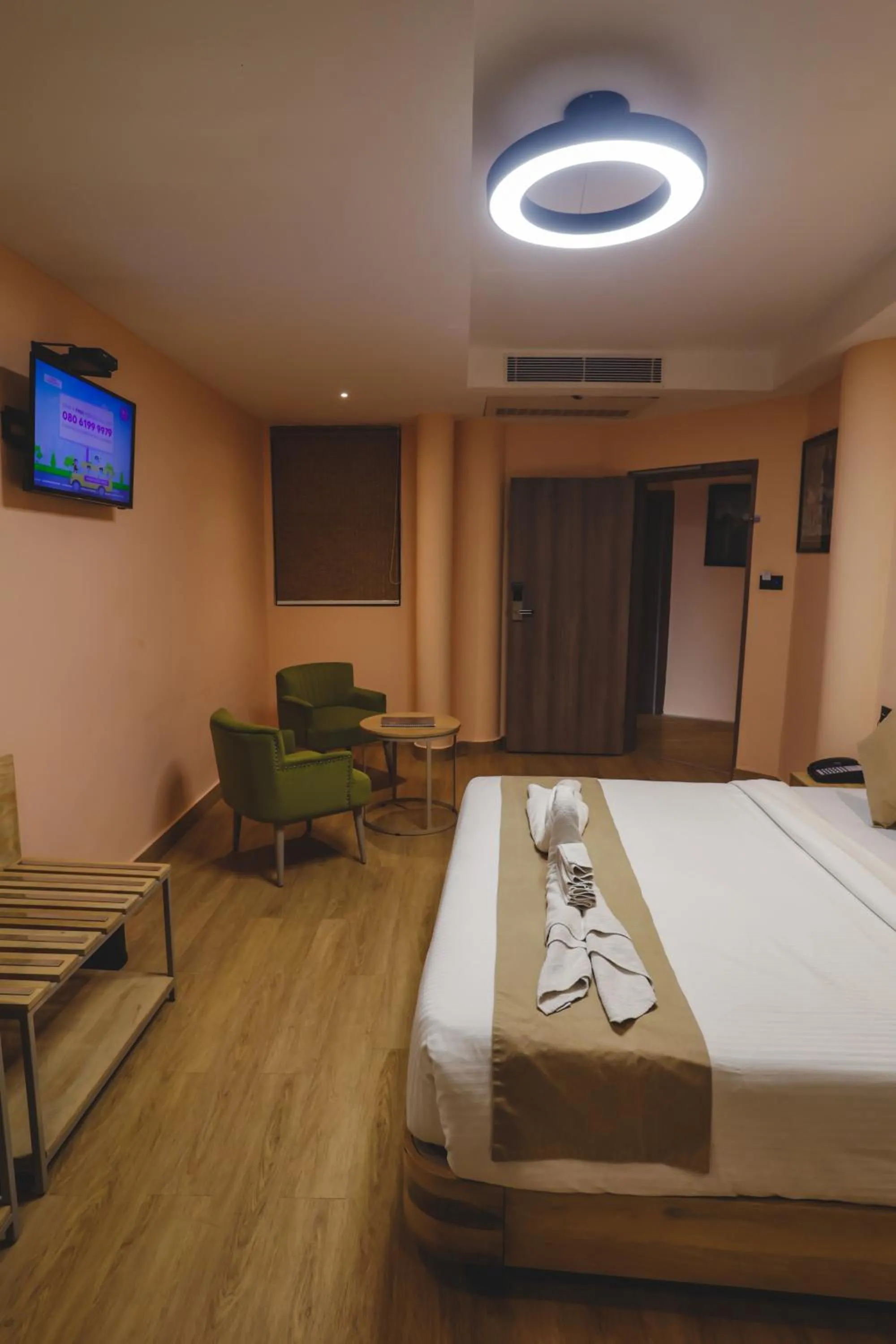 TV and multimedia, Bed in Hotel Dodas Palace