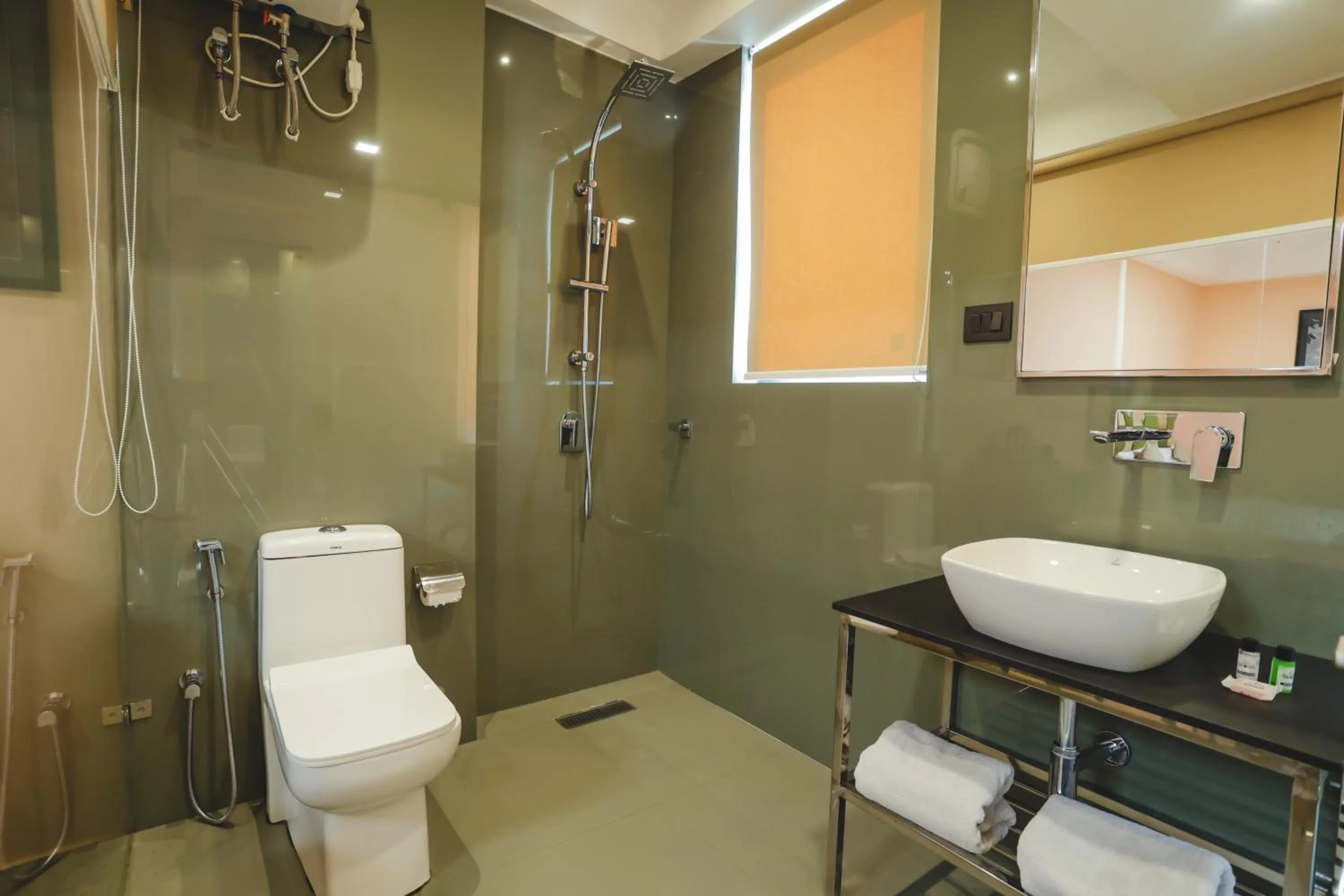 Shower in Hotel Dodas Palace