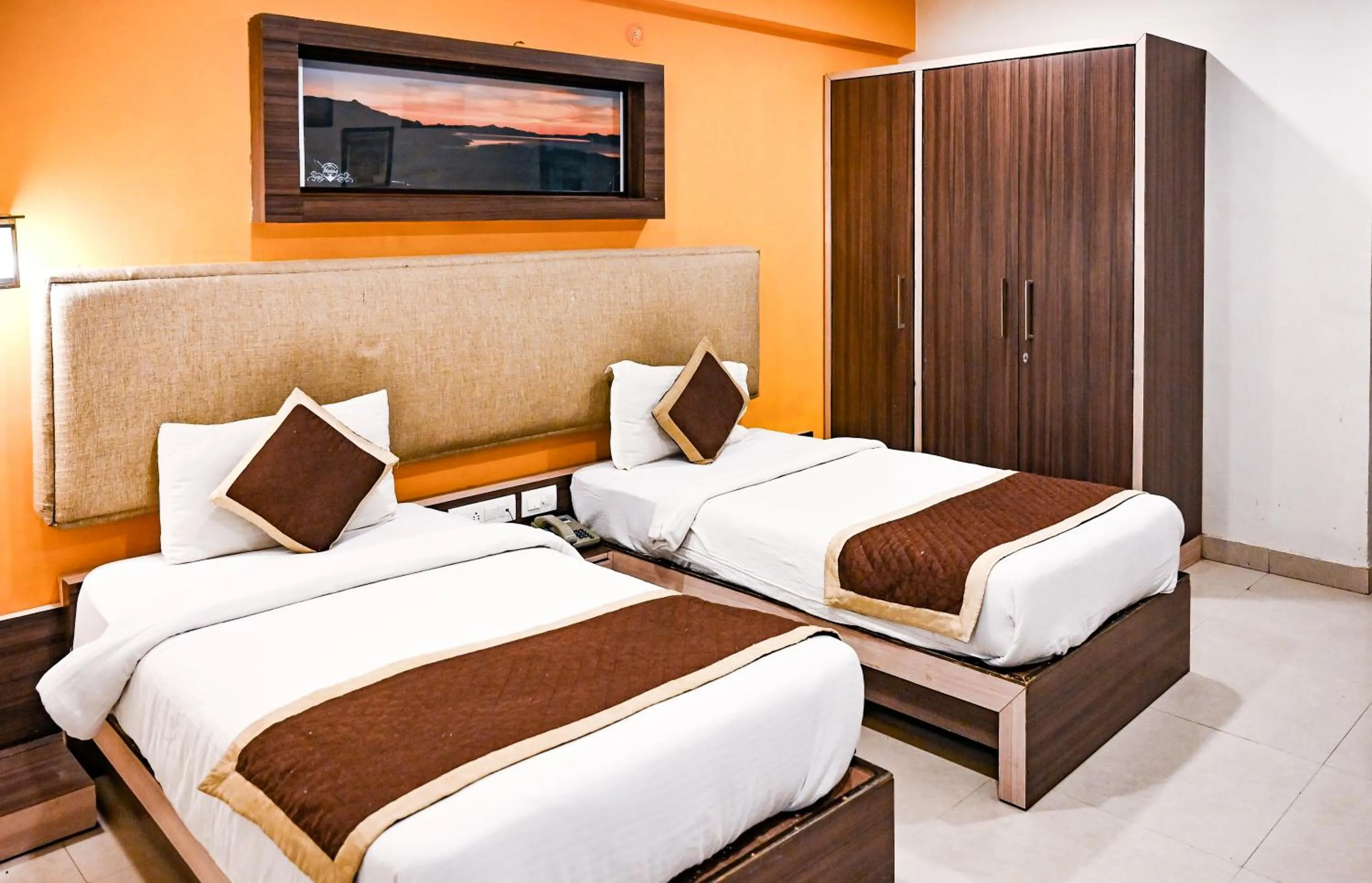 Bed in Hotel Dodas Palace