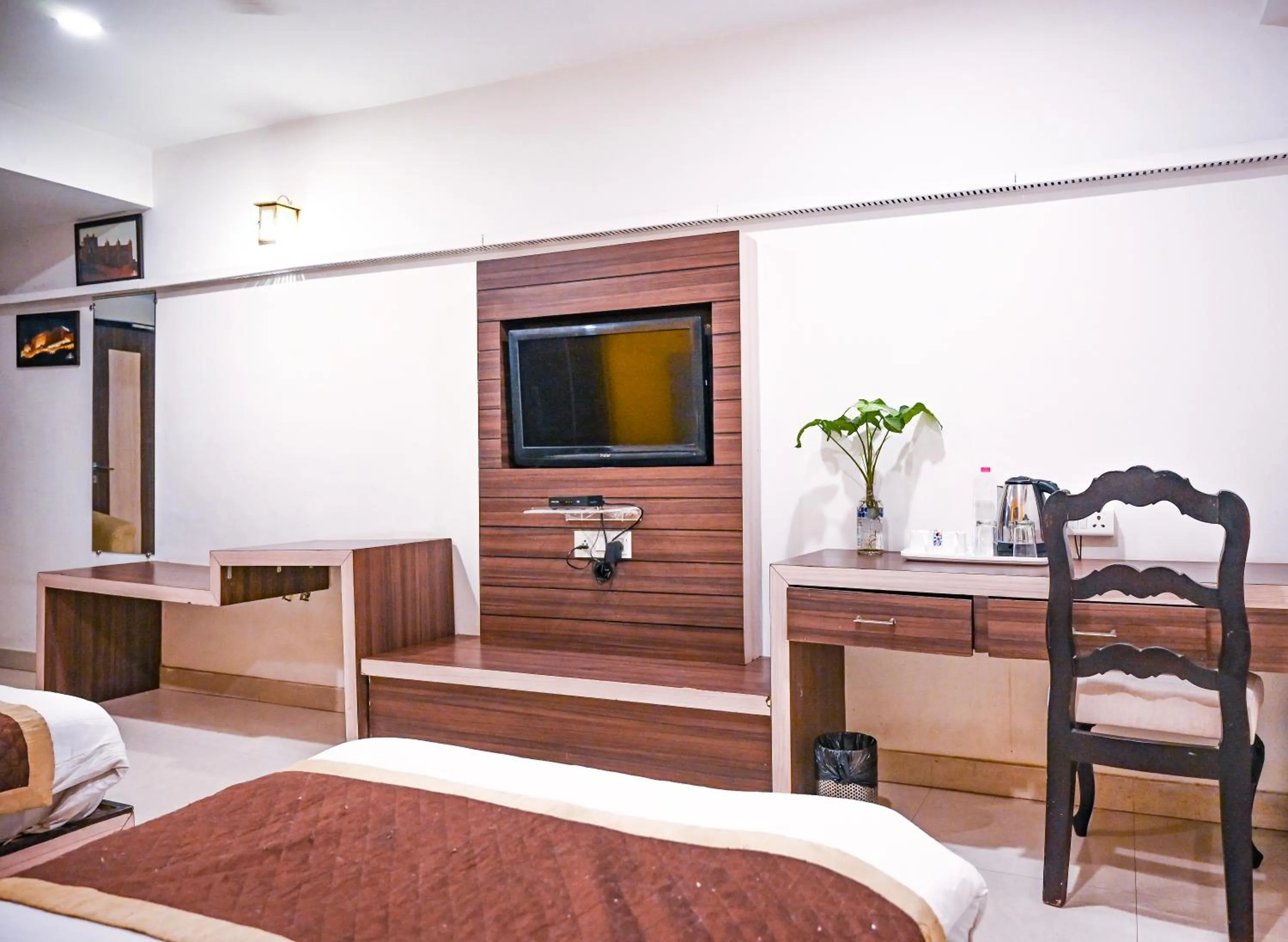 Bed in Hotel Dodas Palace