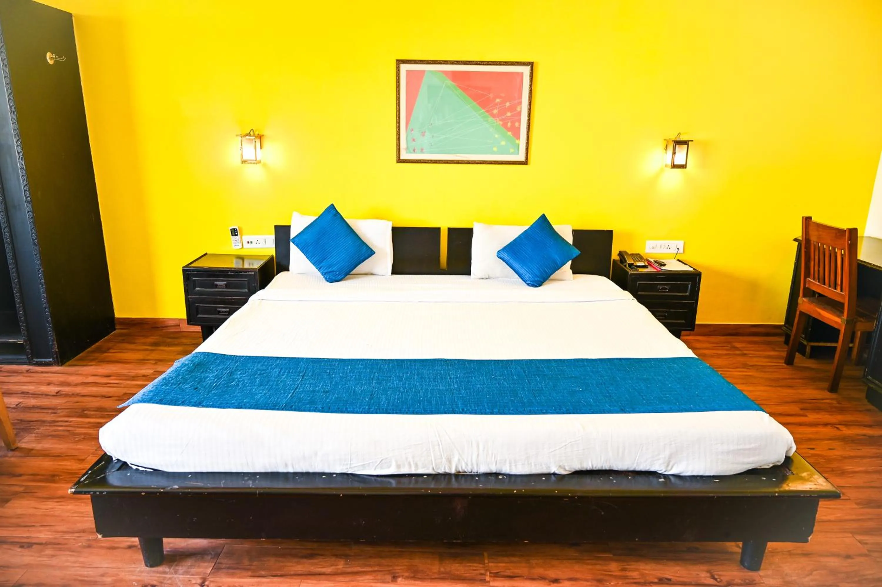 Bed in Hotel Dodas Palace