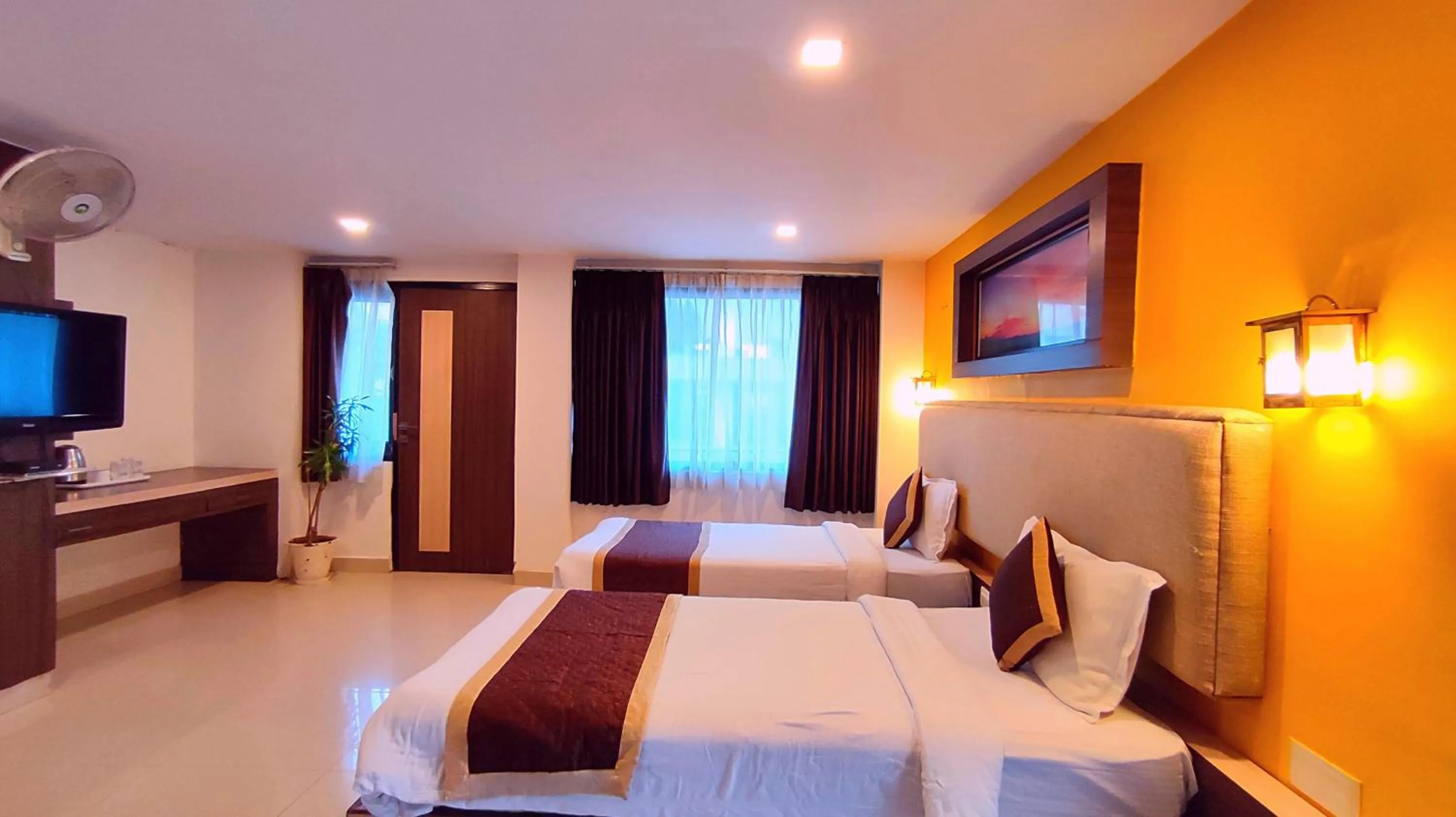 Bedroom, Bed in Hotel Dodas Palace