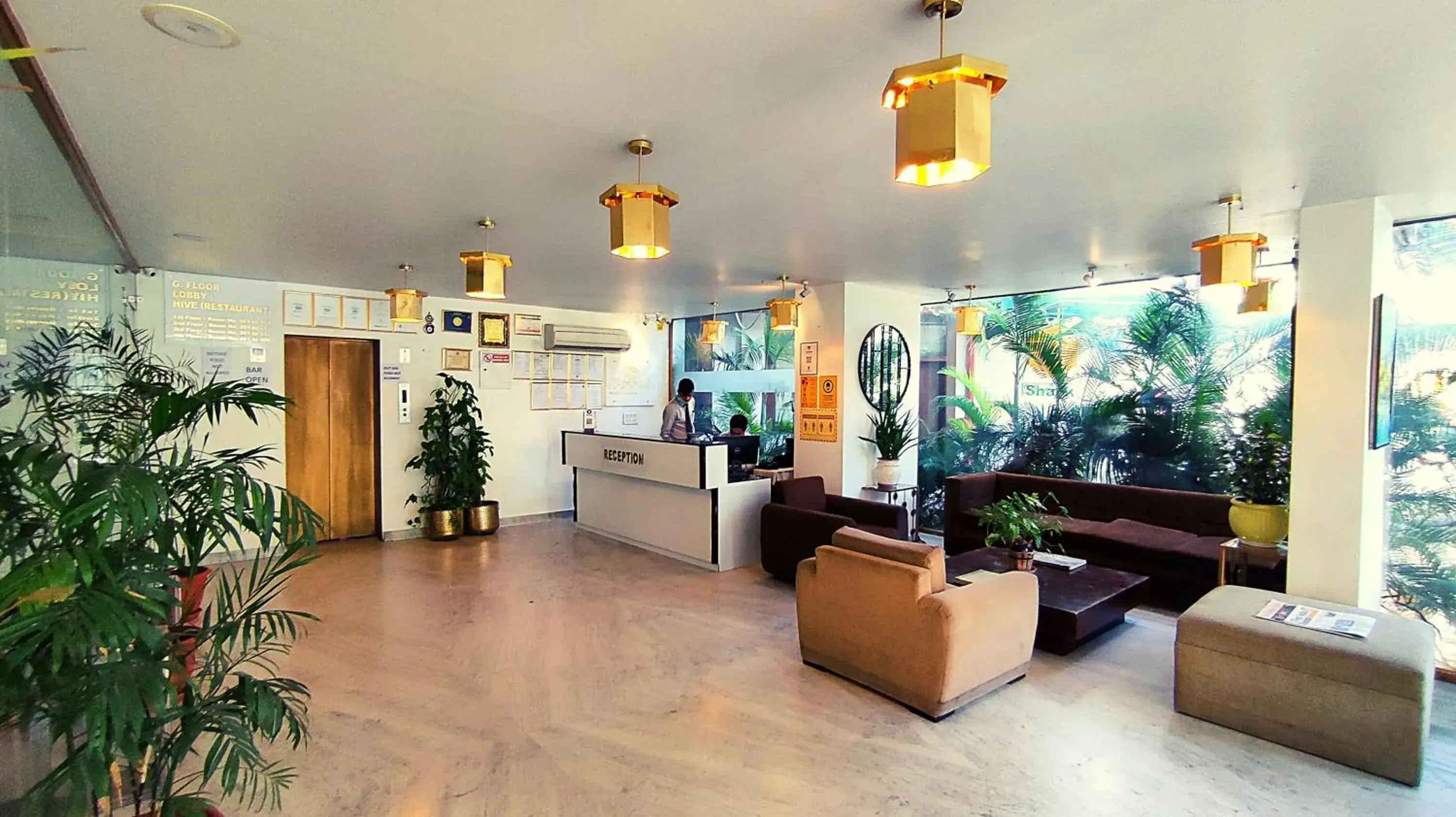Lobby or reception in Hotel Dodas Palace Lobby or reception in Hotel Dodas Palace