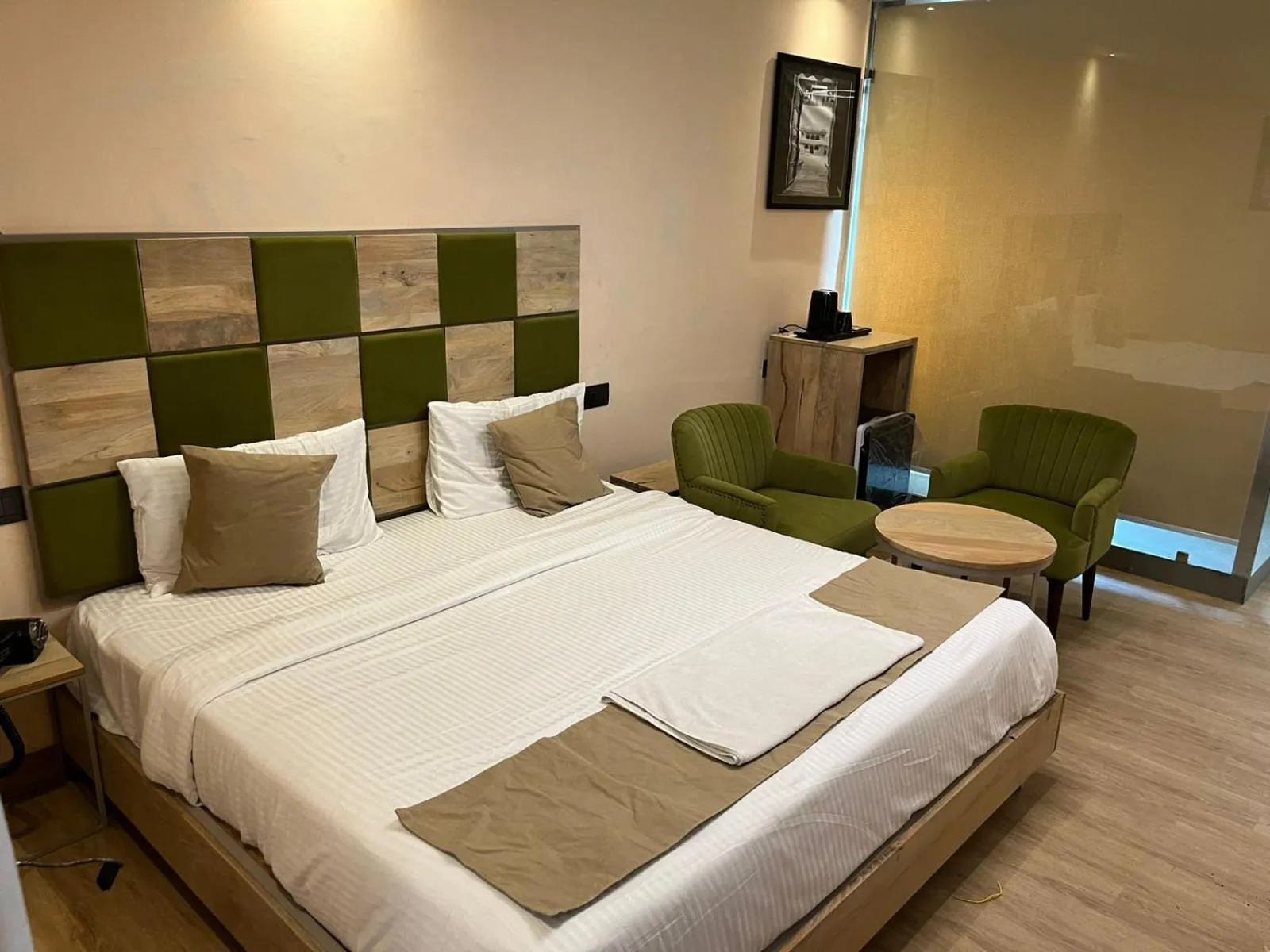 Bed in Hotel Dodas Palace