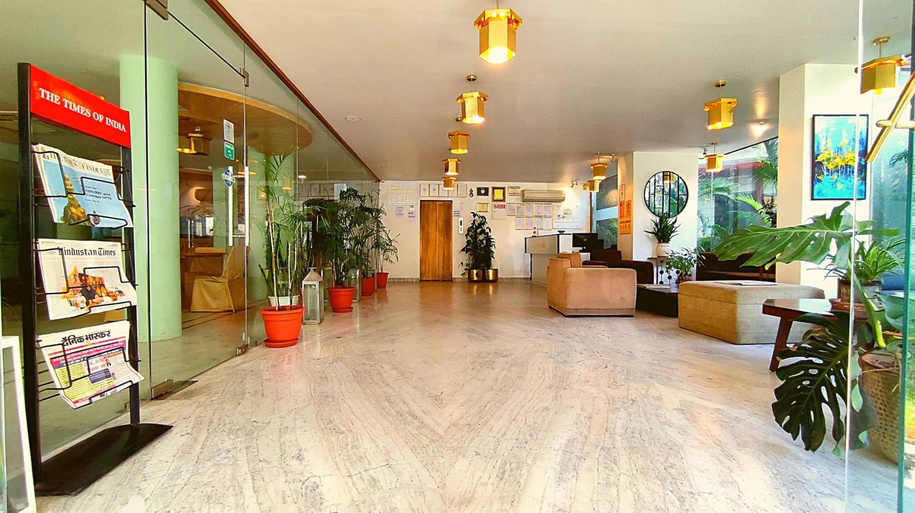 Lobby or reception in Hotel Dodas Palace