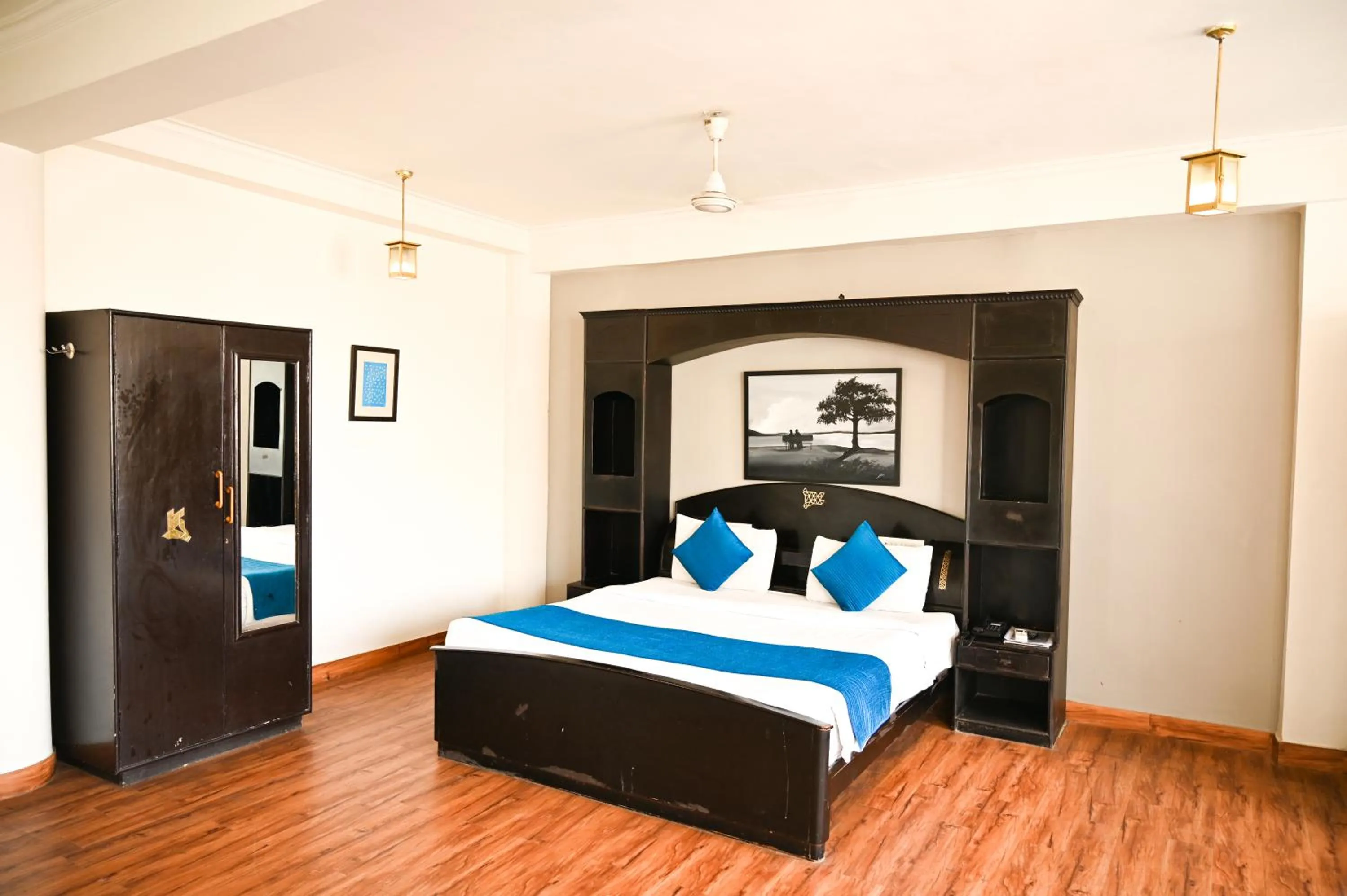 Bed in Hotel Dodas Palace